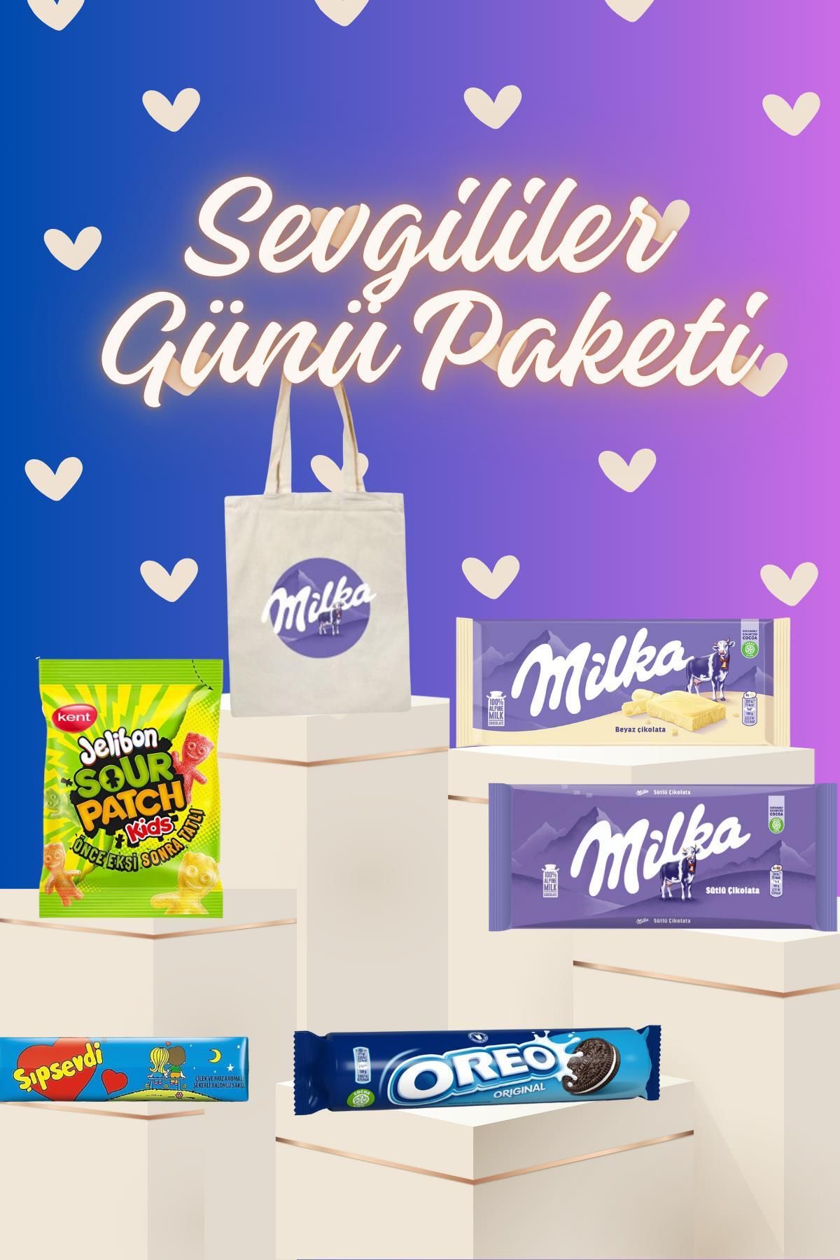 Milka Çikolata Sevgililer Günü Paketi 3