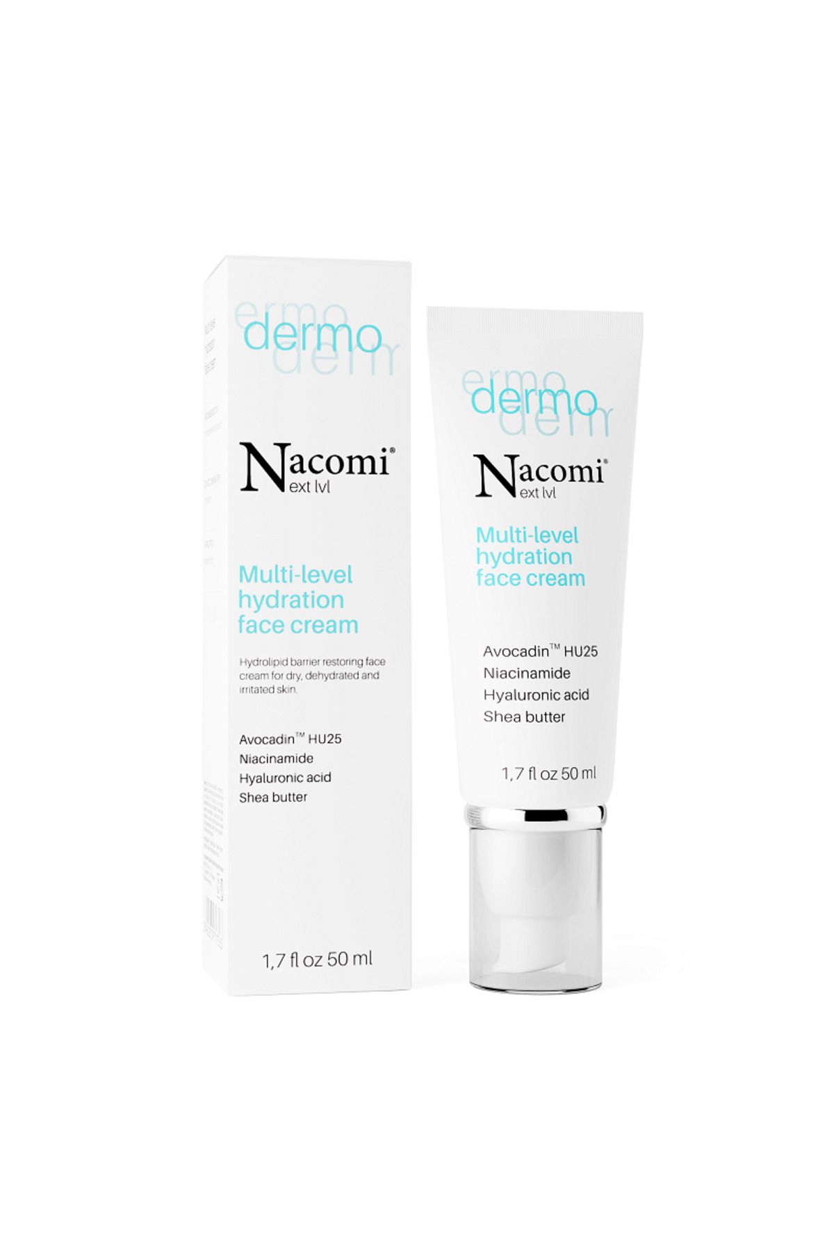 Nacomi Next Lvl Dermo Cremă Hidratantă Intensivă Multi-nivel, 50 Ml - One Size