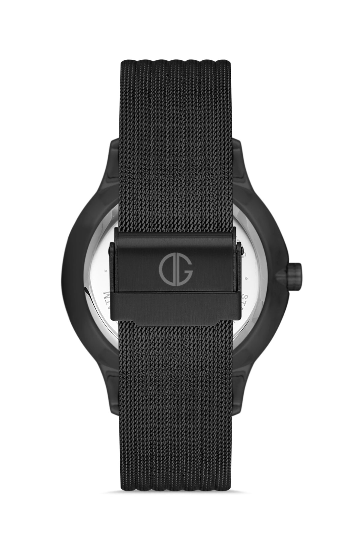 DAVID GUNER-Men's Wrist Watch - Steel and Mesh Band, 2 Years Warranty, New Model 3