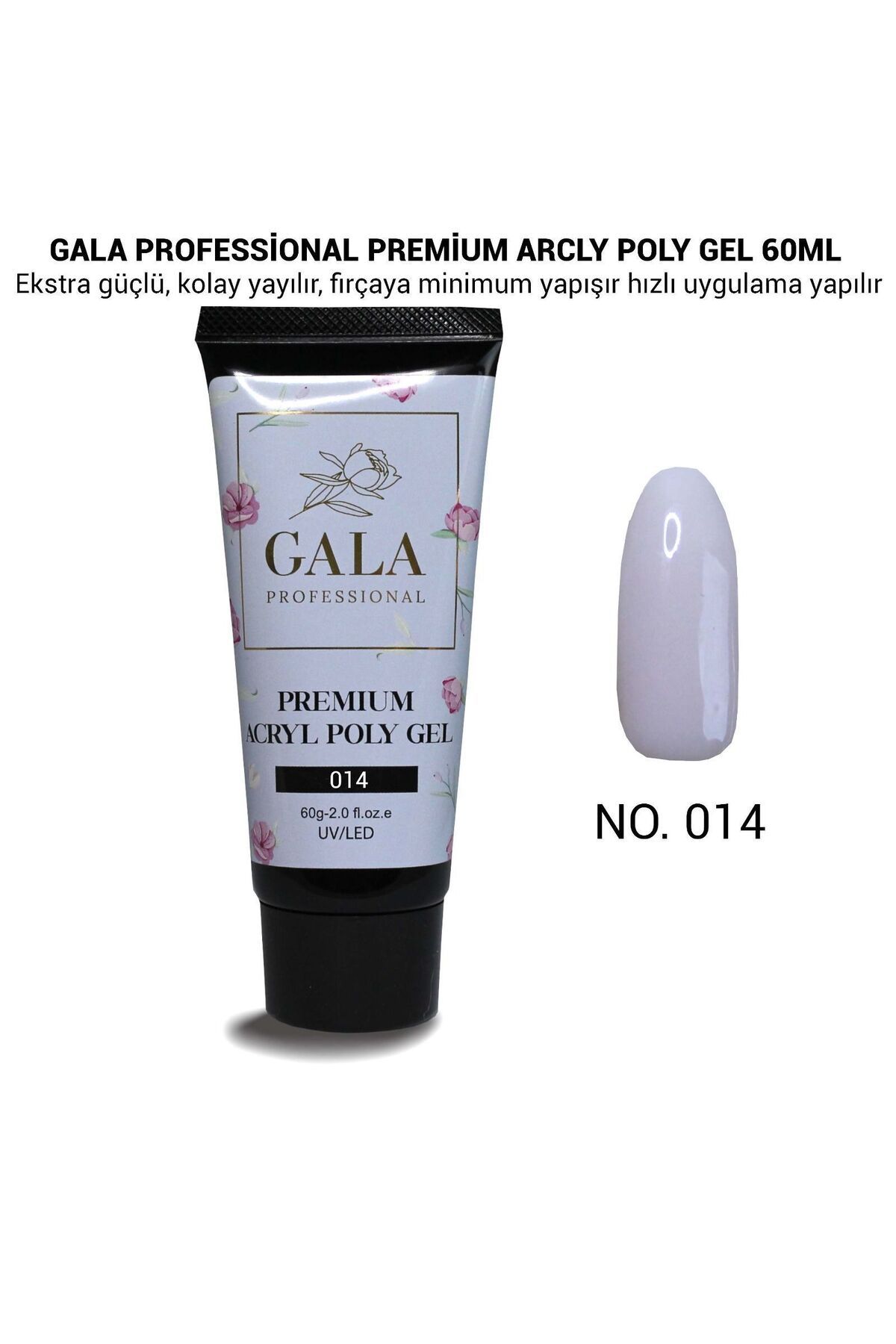 gala smart Premium Akrilik Poly Jel 60ml No.14