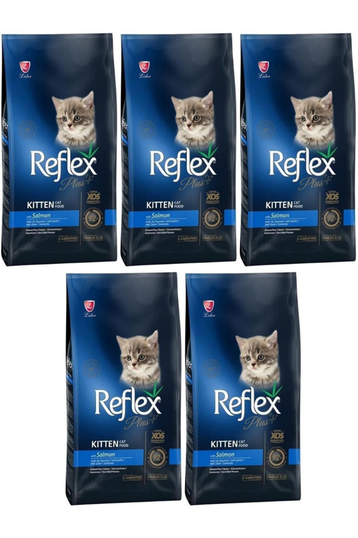 Reflex Plus Somonlu ve Pirinçli Yavru Kedi Maması 1,5kg - 5 Adet