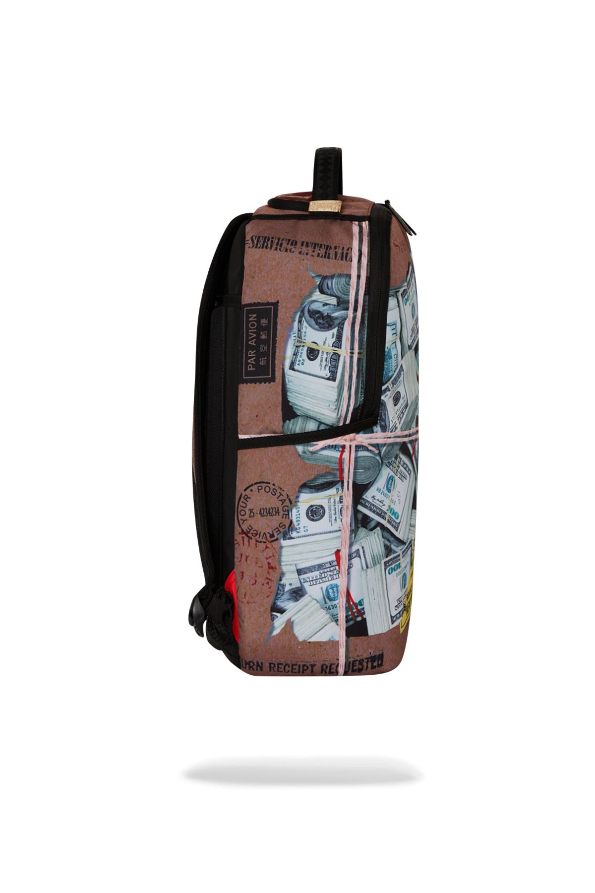 کوله پشتی چند رنگ مردانه و زنانه پاره شده طراحی شیک بادوام Sprayground