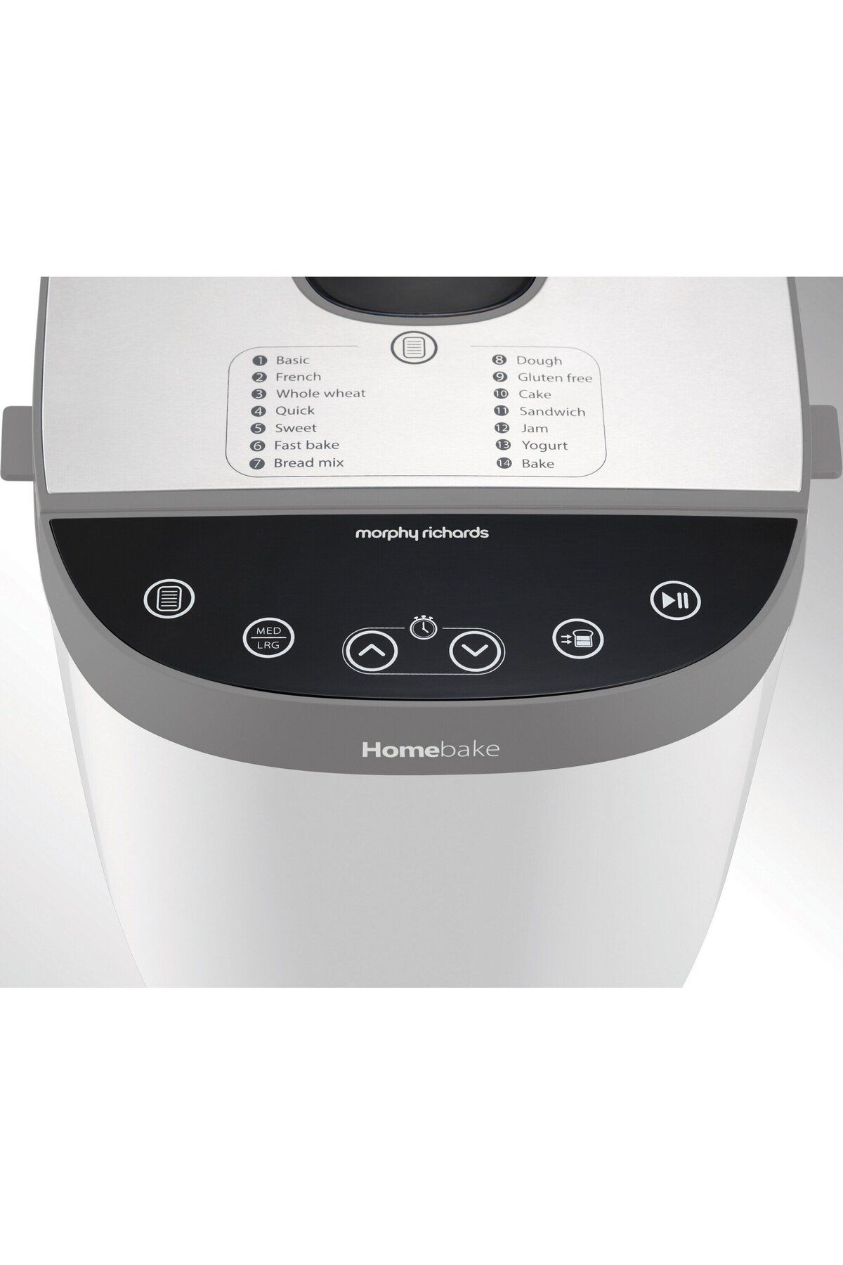 morphy richards-Masina de paine Morphy Richards 502001, 600W, 14 programe, 3 grade de rumenire, 1 kg, Inox 3