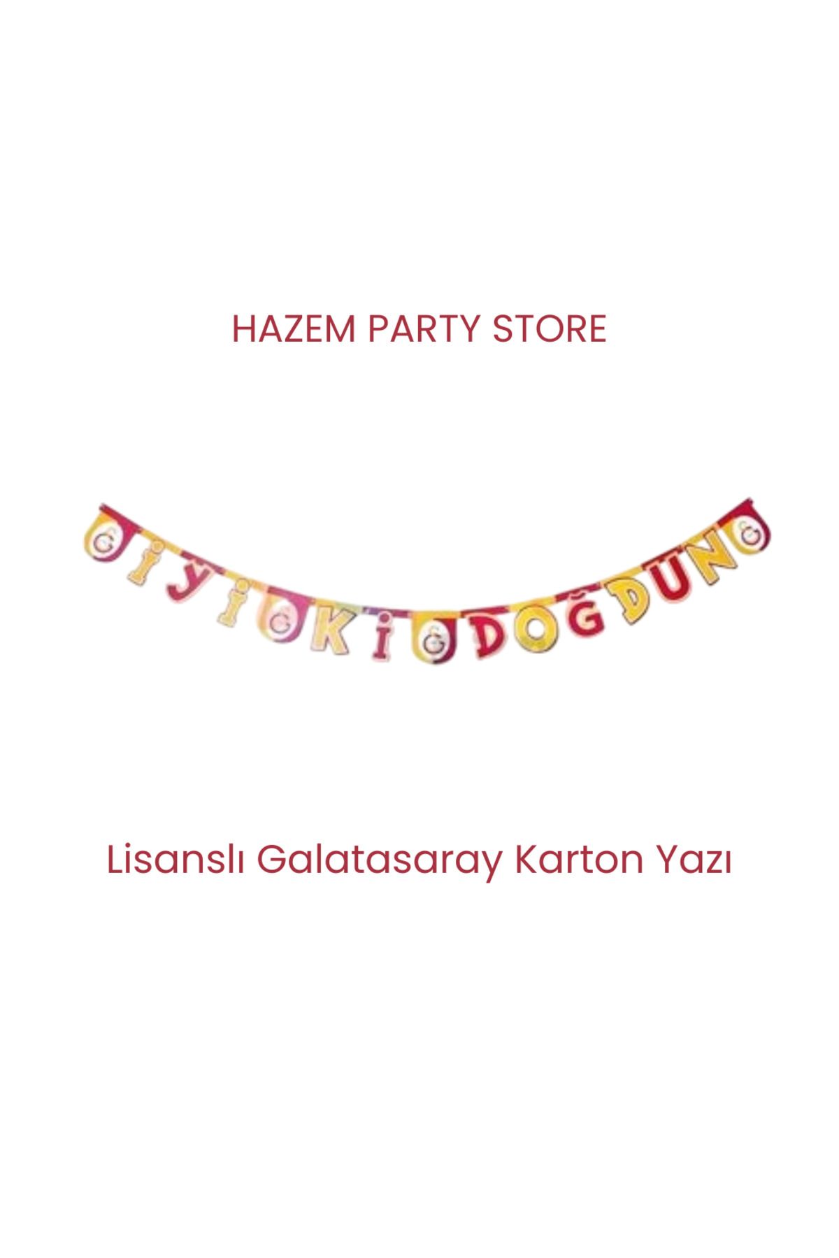 Big Party Lisanslı Takım Karton Yazı