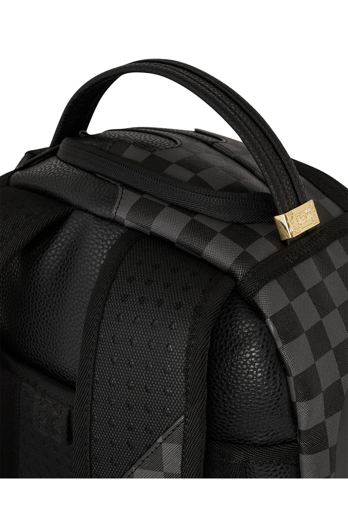 کوله پشتی مشکی مردانه و زنانه طراحی شیک کاربردی ناتمام Sprayground