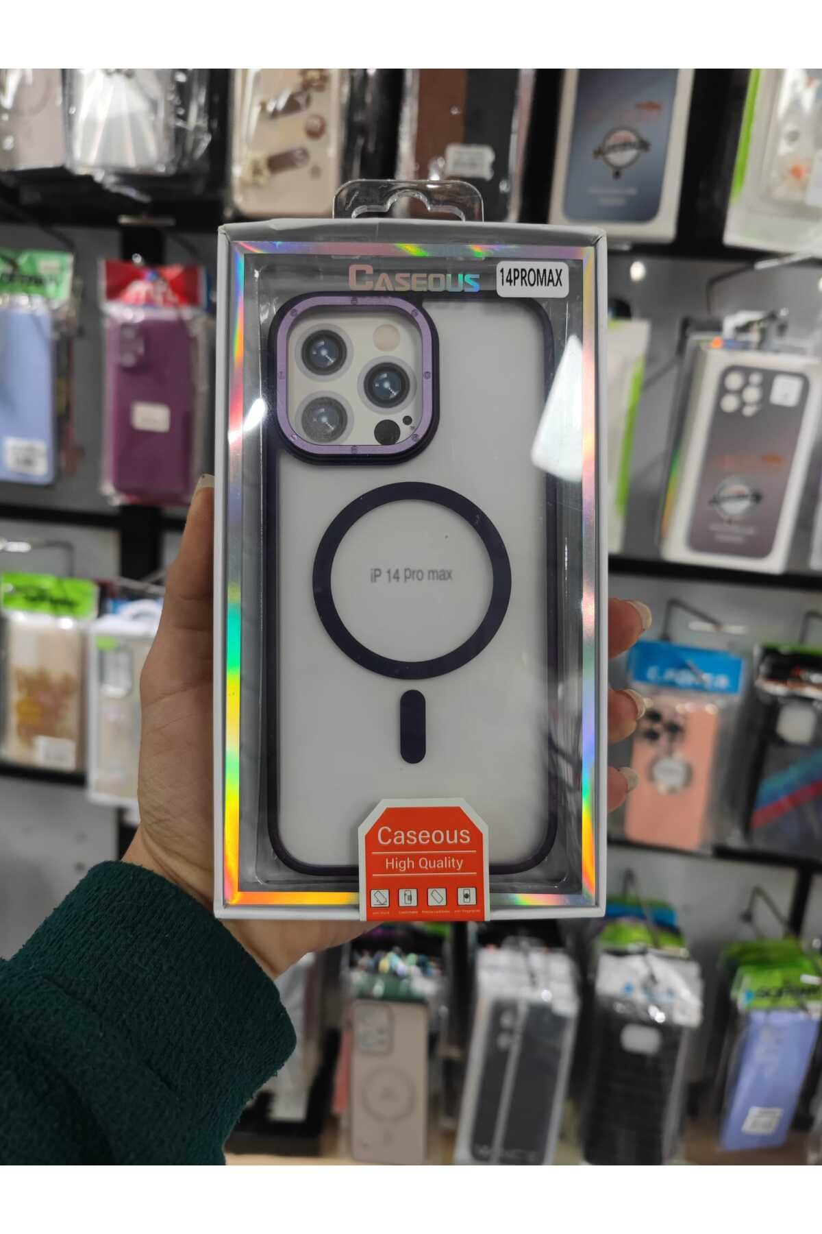 shop iPhone 14 Pro Max Mavi New Case Telefon Kılıfı