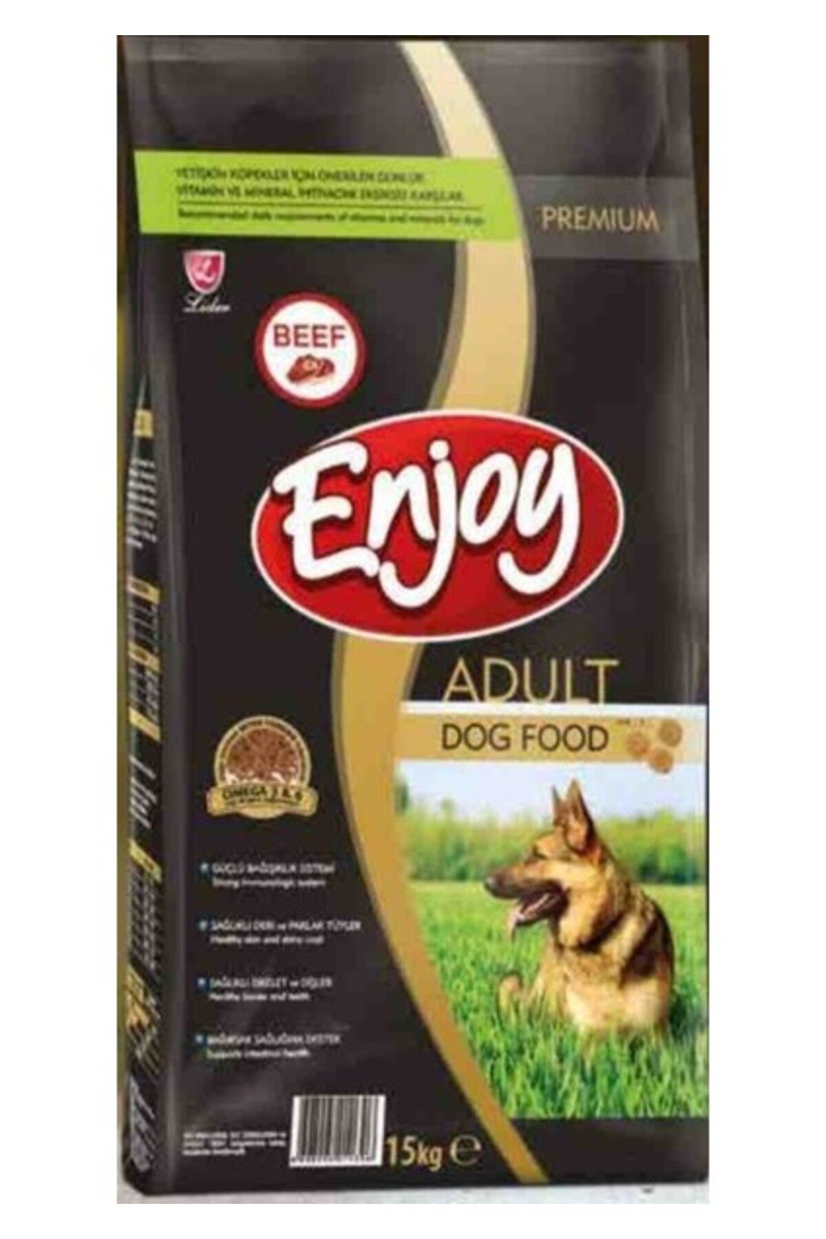 Enjoy Biftekli Yetişkin Köpek Maması 15 kg