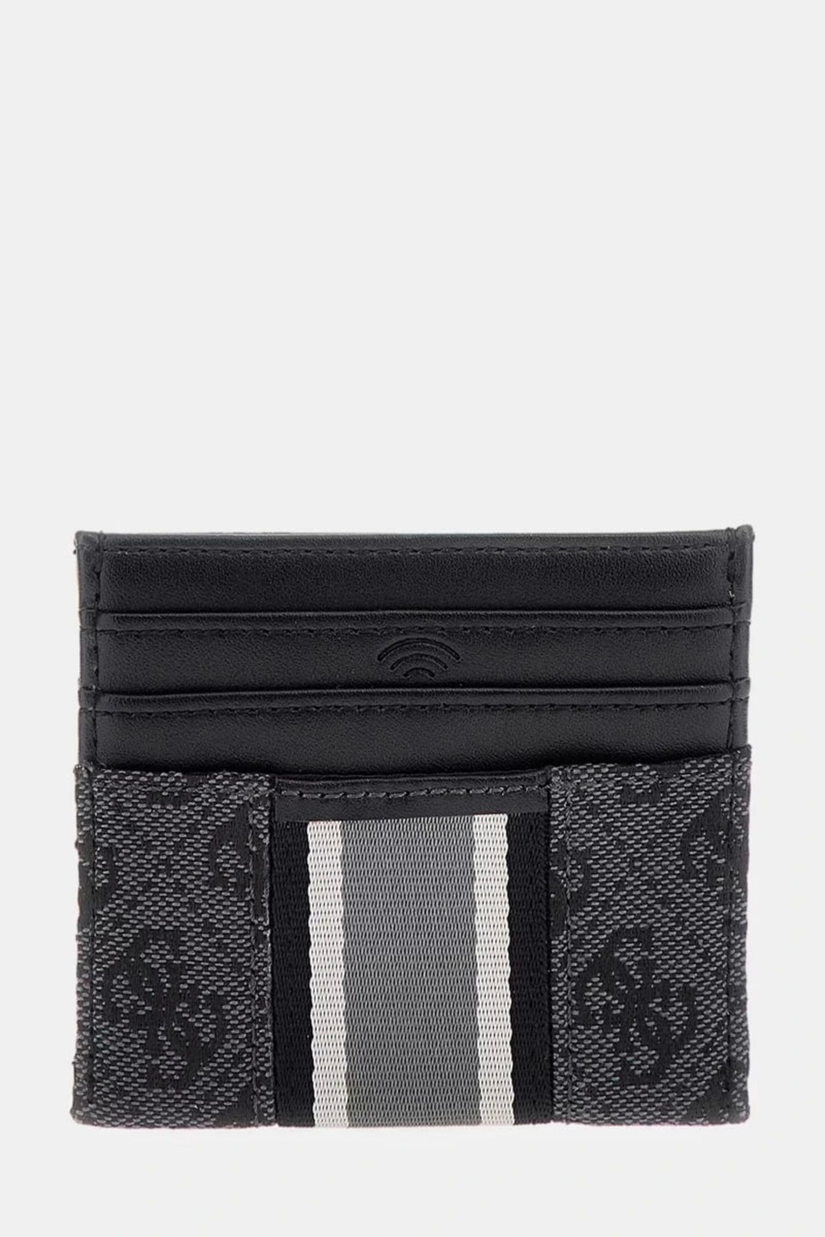 Guess-Madrid Card Case Men's Gray Card Holder Smmastlea25-Cbl 2