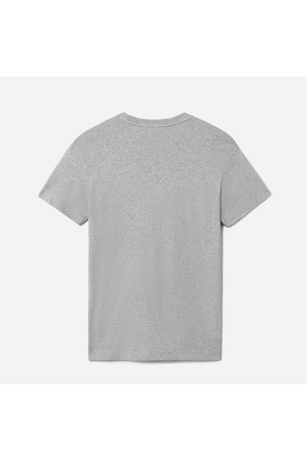 Napapijri-Tricou gri pentru bărbați Napapijri S-Ayas Med Grey Mel 2