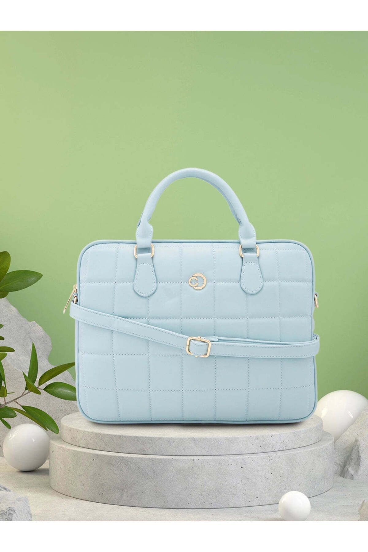 Caprese-BRAXTON LAPTOP SLEEVE MEDIUM POWDER BLUE 2