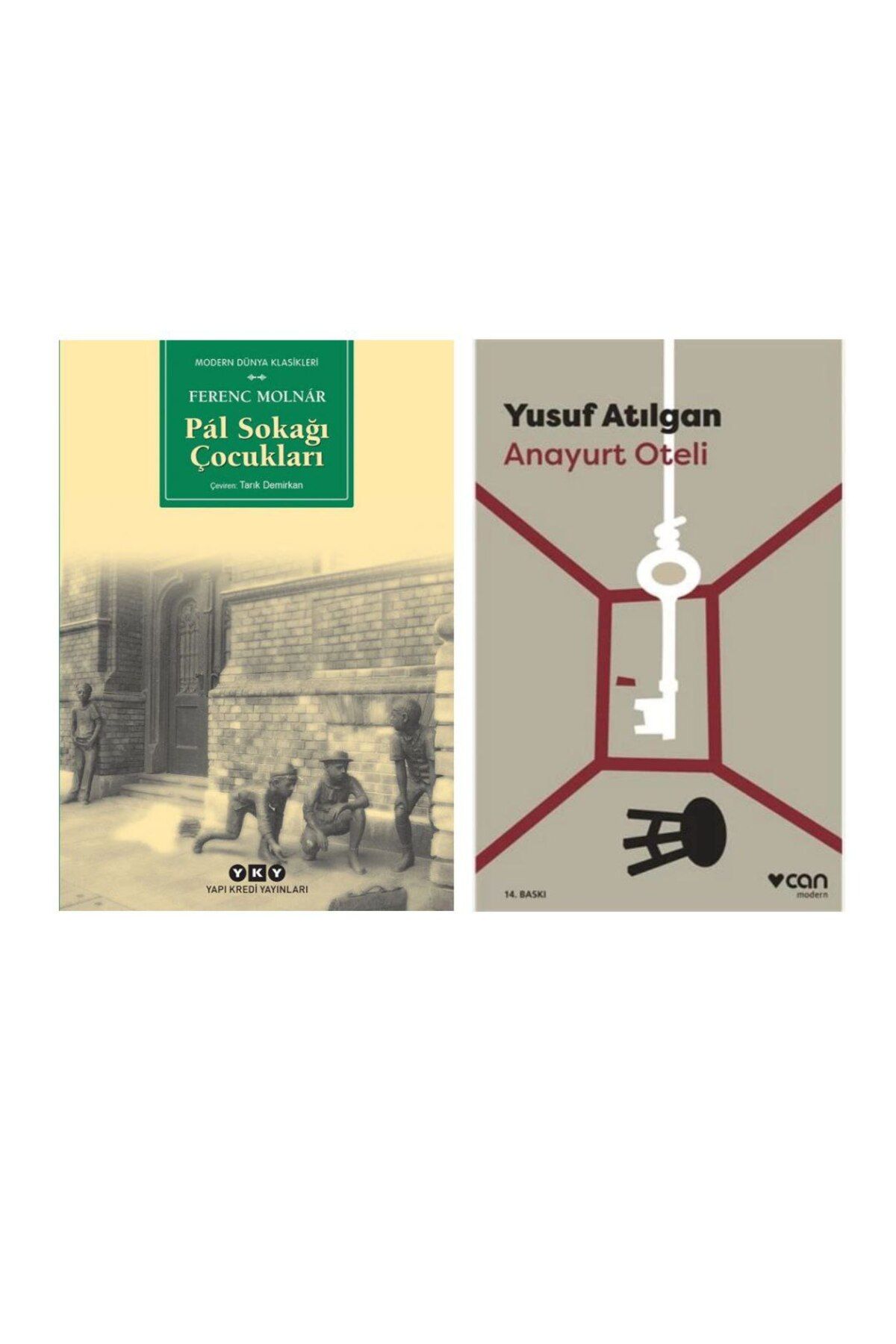 Yapı Kredi Yayınları Pal Sokağı Çocukları Ferenc Molnar - Anayurt Oteli - Yusuf Atılgan