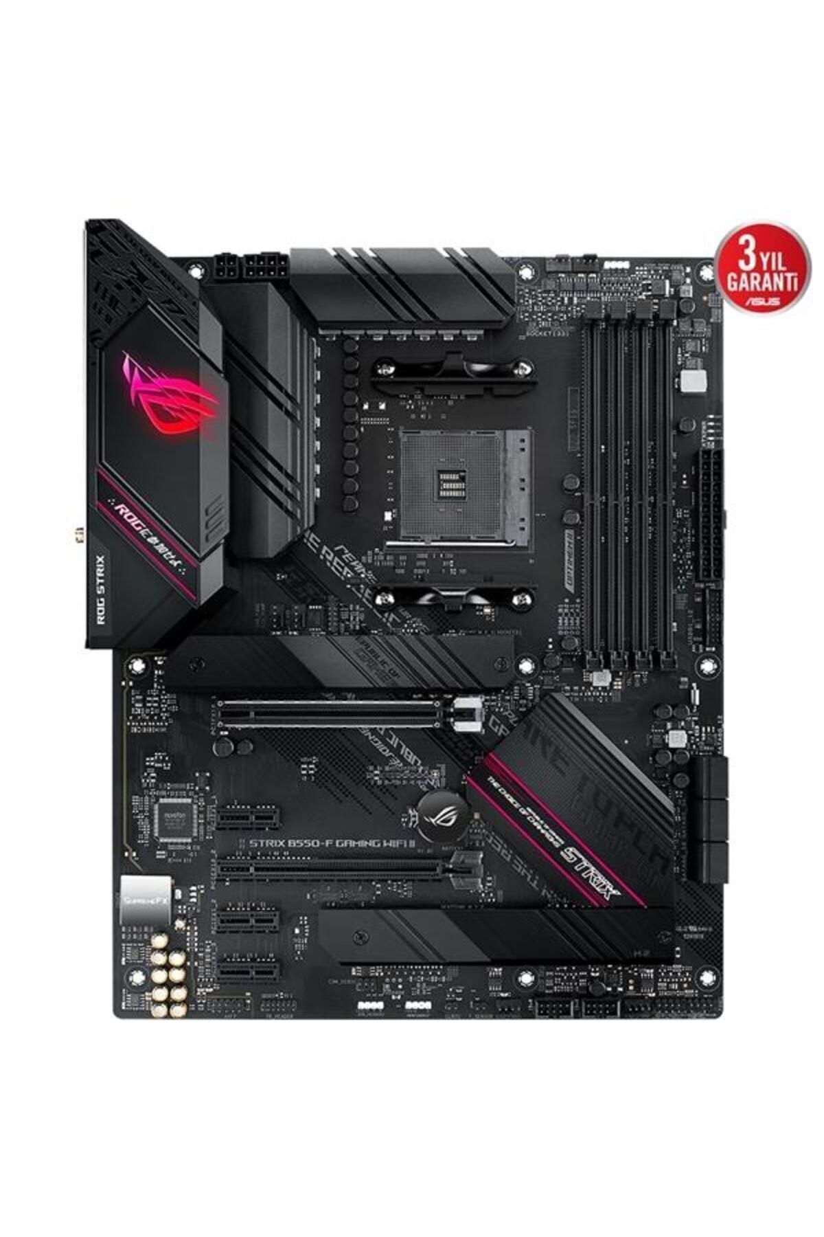 Rog Strıx B550-f Gamıng Wıfı Iı Am4 Ddr4 Ses Glan Dp/hdmı Sata3 Usb3.2 Atx - 6