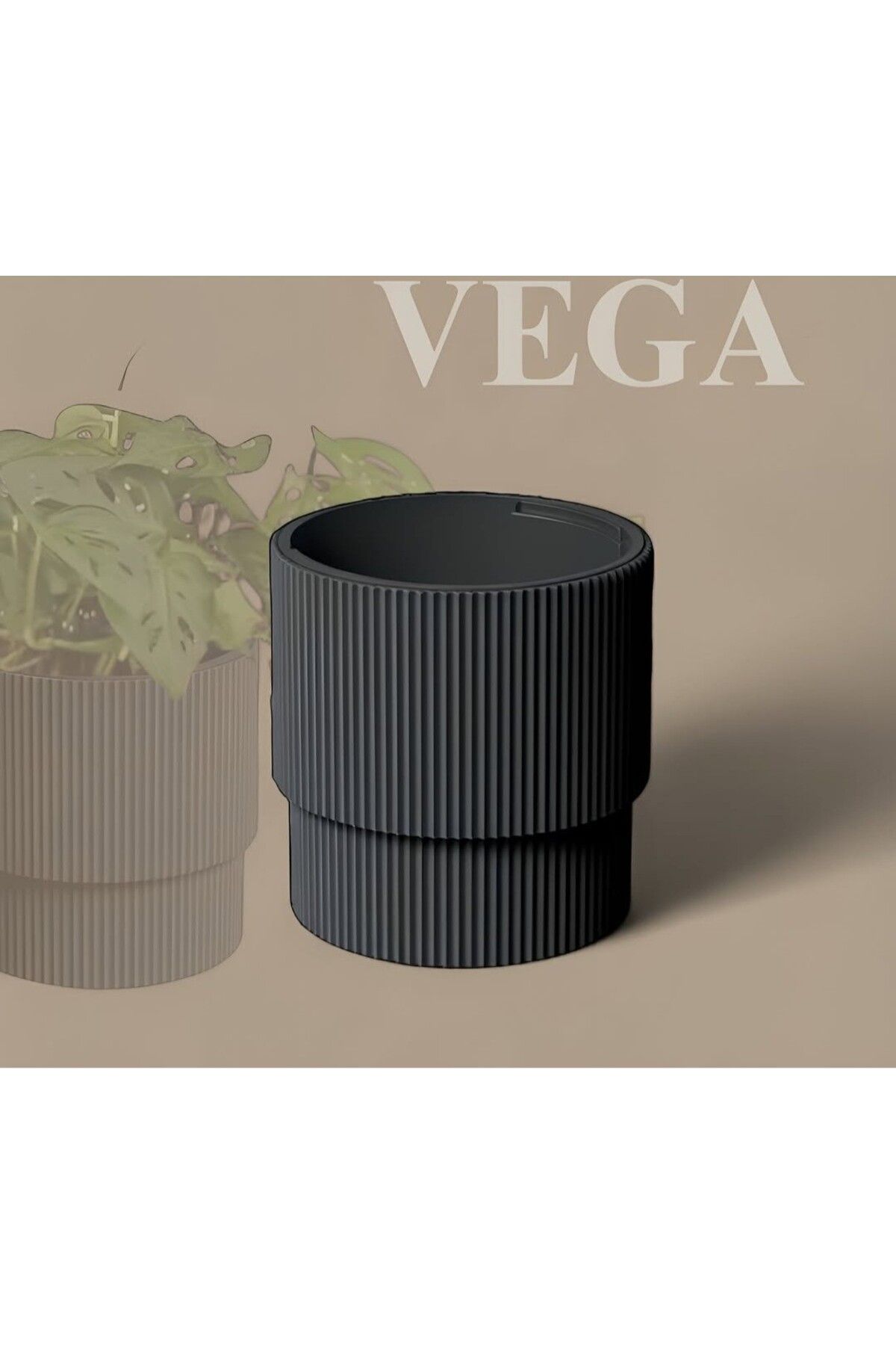 Serinovam Serinova Vega Dekoratif Modern Saksı 33 Lt