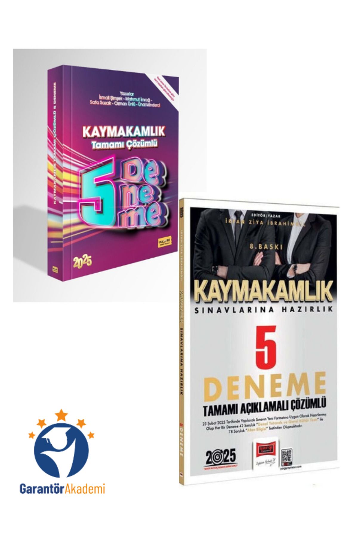 Makro Kitabevi Yayınları Yargı + Makro Kitabevi Yayınları Kaymakamlık 5 Deneme Seti Çözümlü