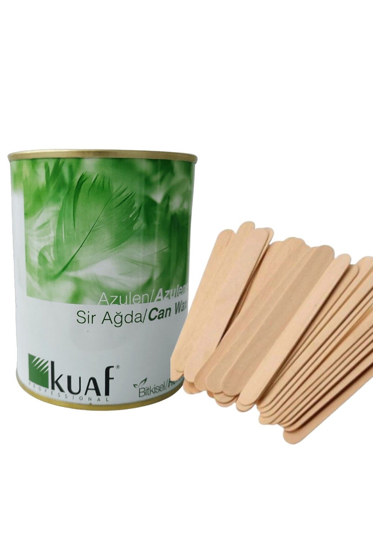 Kuaf Konserve Sir Ağda Azulen 800 Gr + 100 lü Spatula