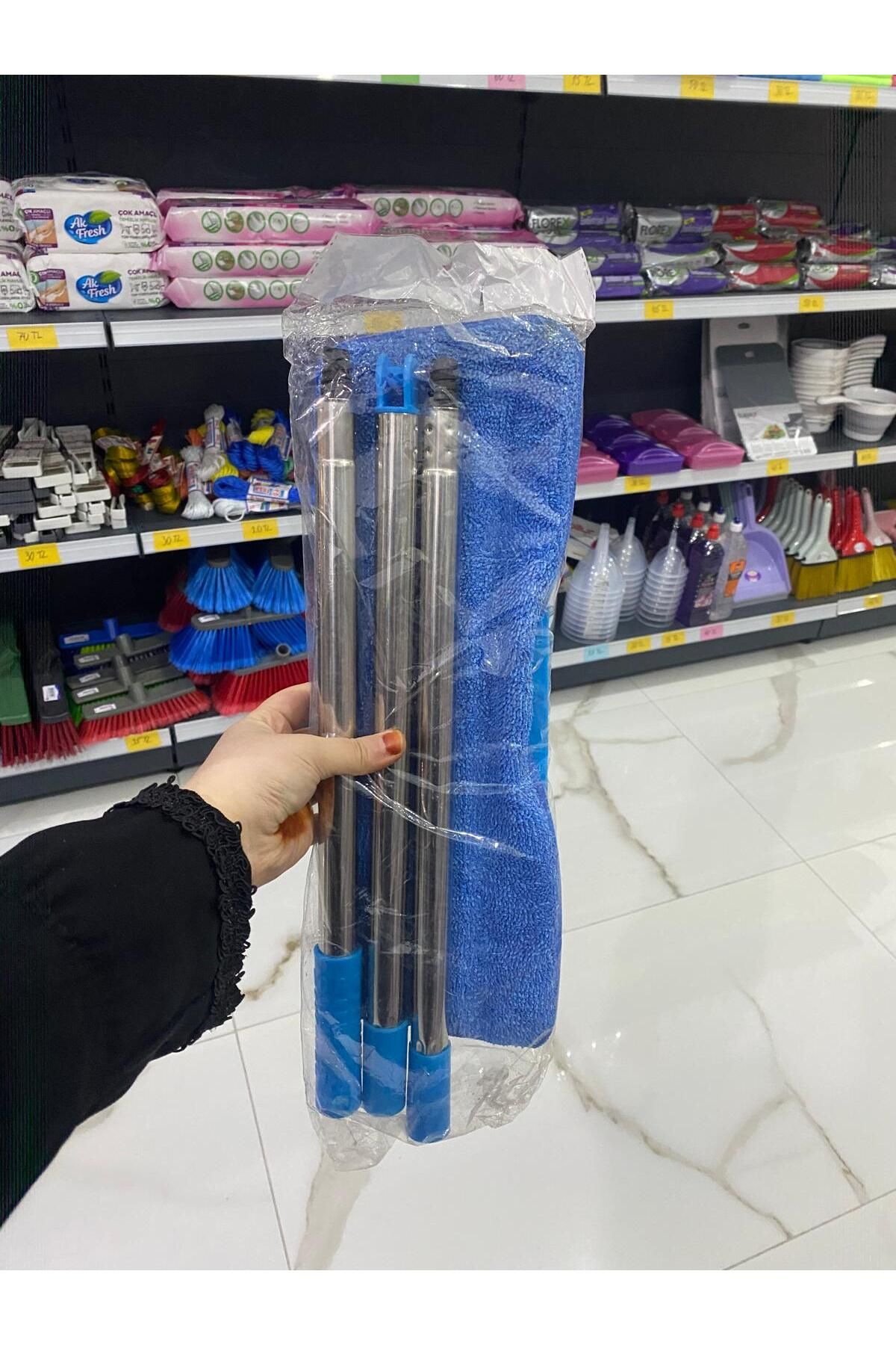 SOFT Cırt Bezli Mop Set