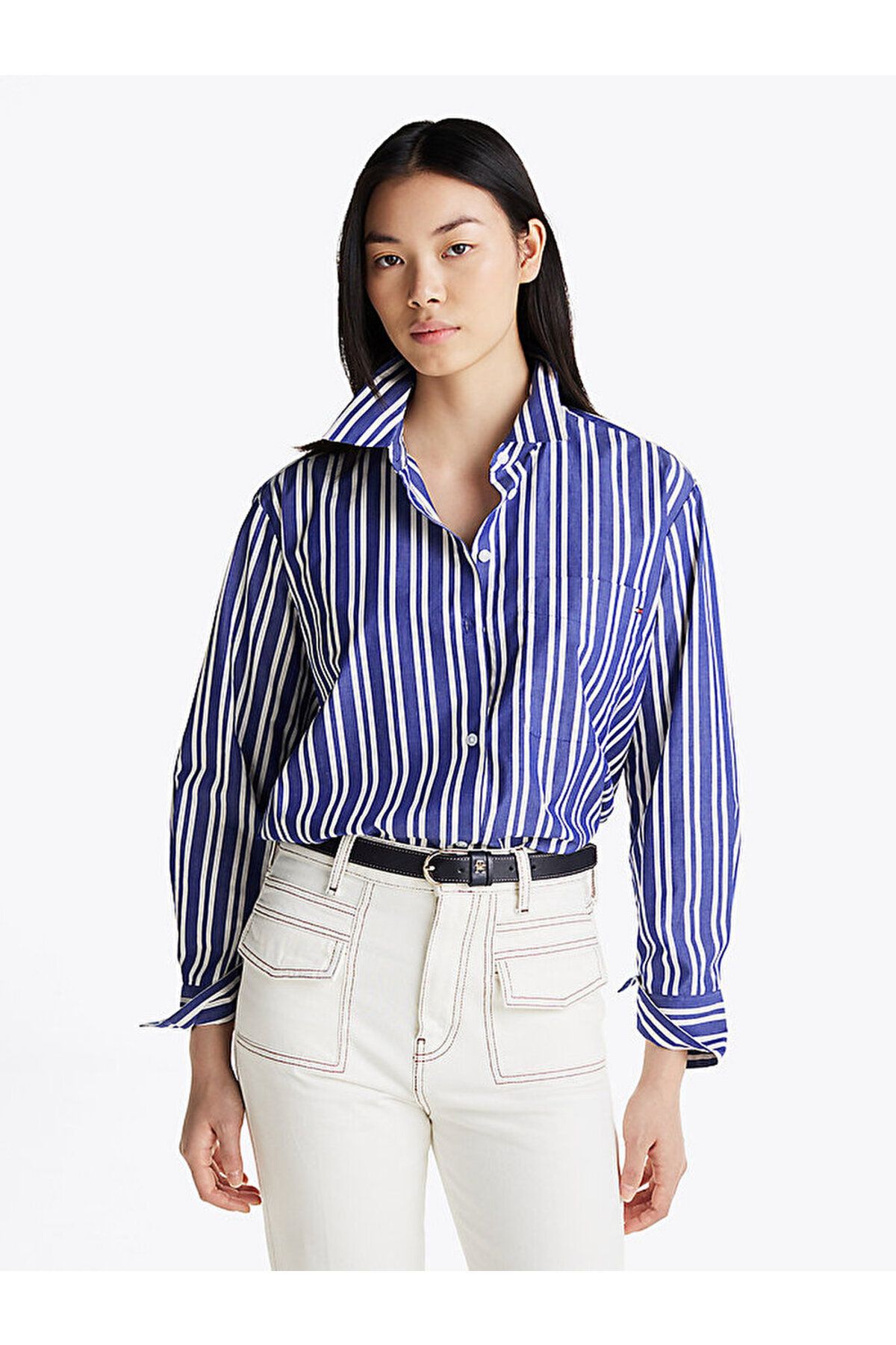 Tommy Hilfiger Oversized Fit Poplin Shirt