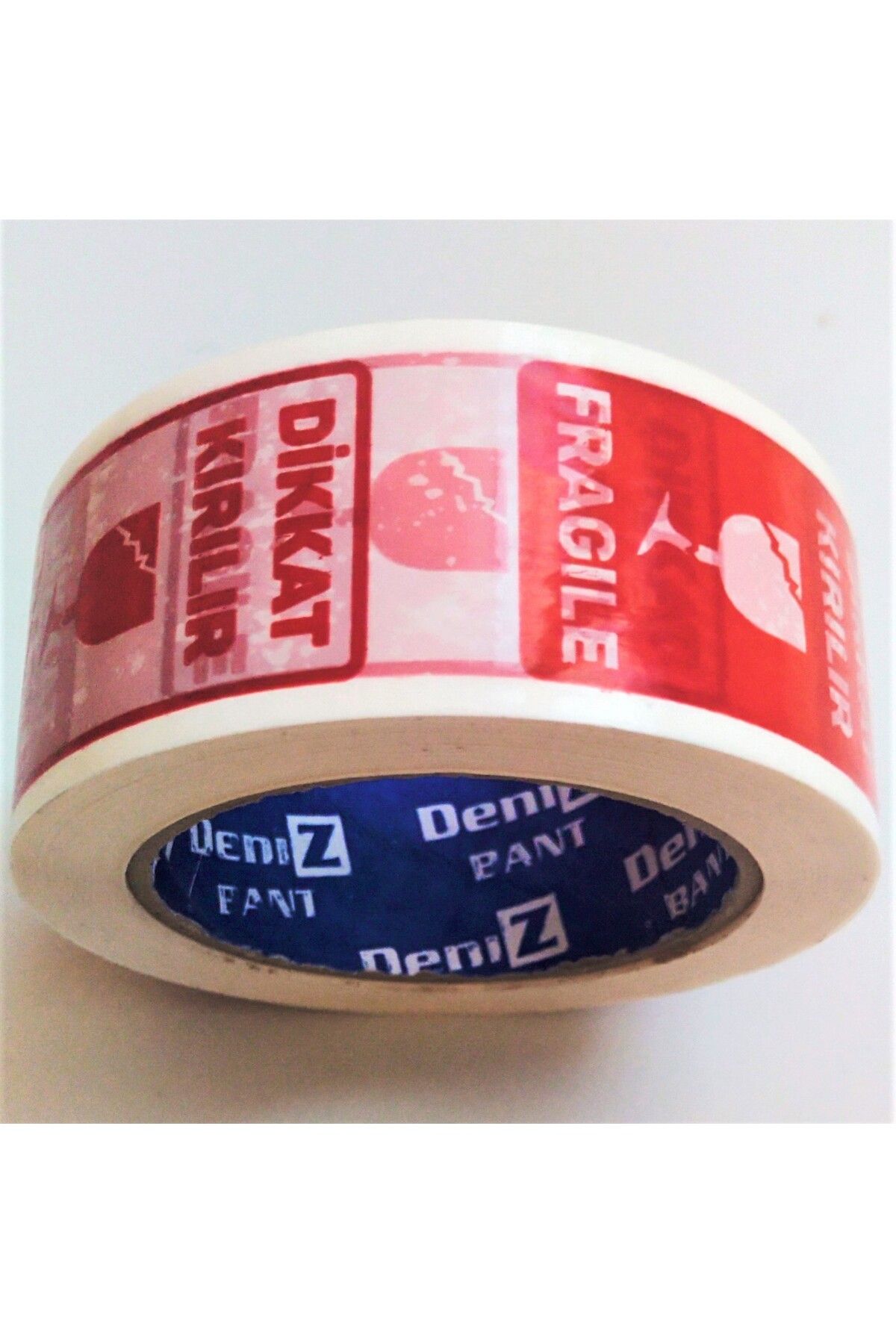 shop Deniz bant tape Deniz Bant Dikkat Kırılır Fragile Baskılı Koli Bandı 45mmx100mt - 6'lı Paket