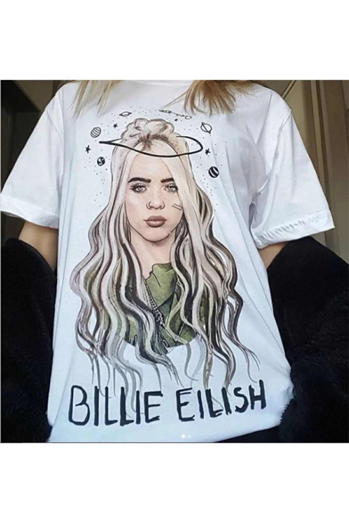 DEEFWEAR Billie Eilish Galaxy Unisex T-shirt