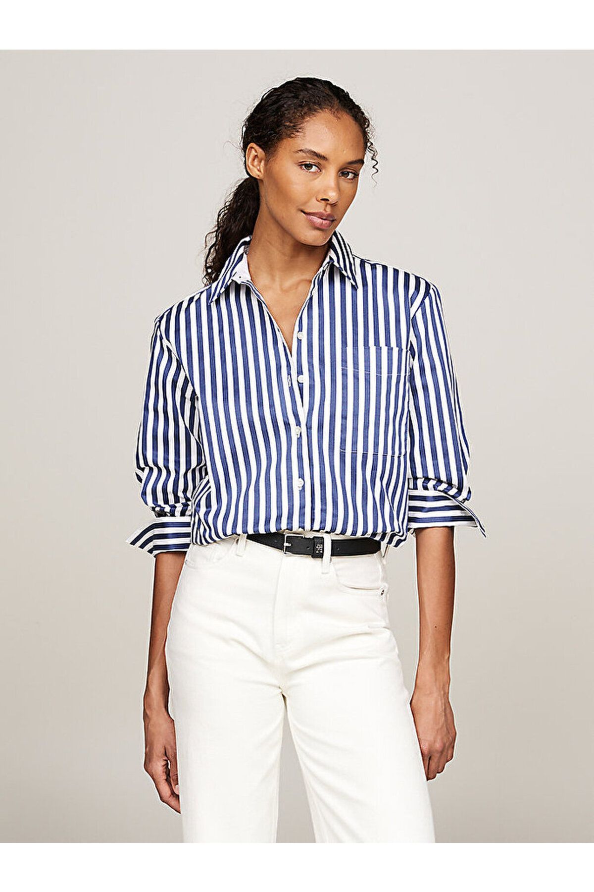 Tommy Hilfiger Stripe Oversized Shirt