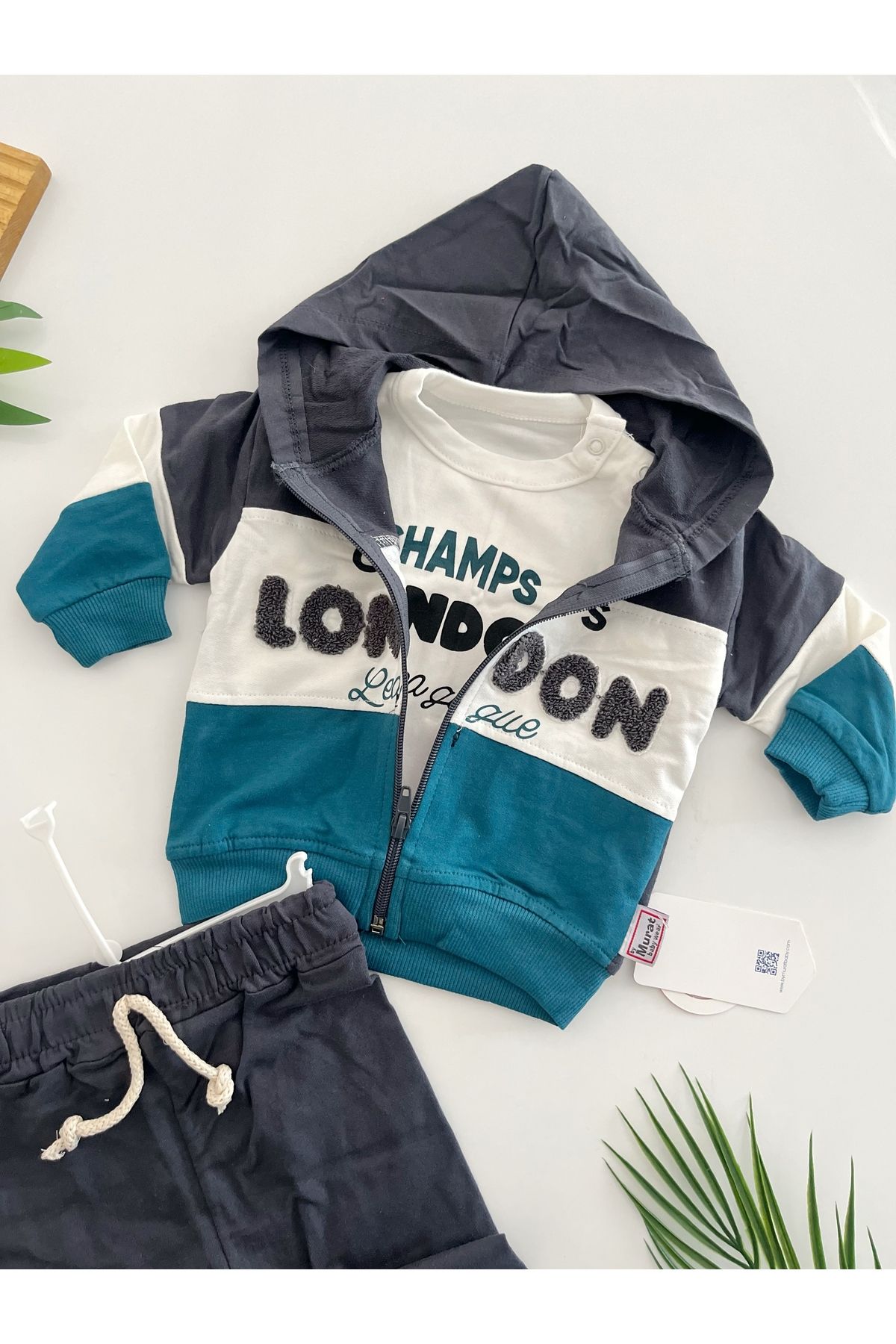 baume clothes CHAMS LONDON KABARTMALI 3'LÜ TAKIM