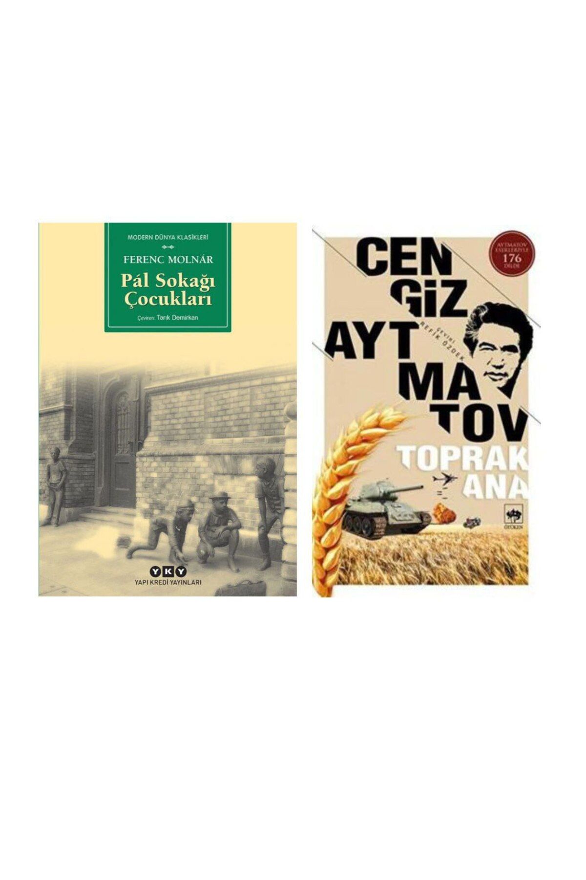 Yapı Kredi Yayınları Pal Sokağı Çocukları Ferenc Molnar - Toprak Ana - Cengiz Aytmatov