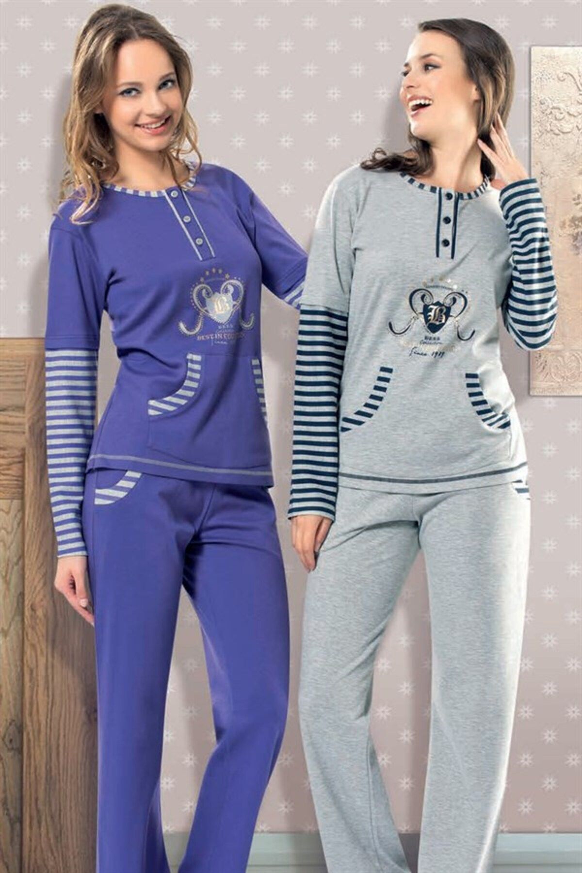 kiviva Berrak Kışlık Pijama Takımı 5290