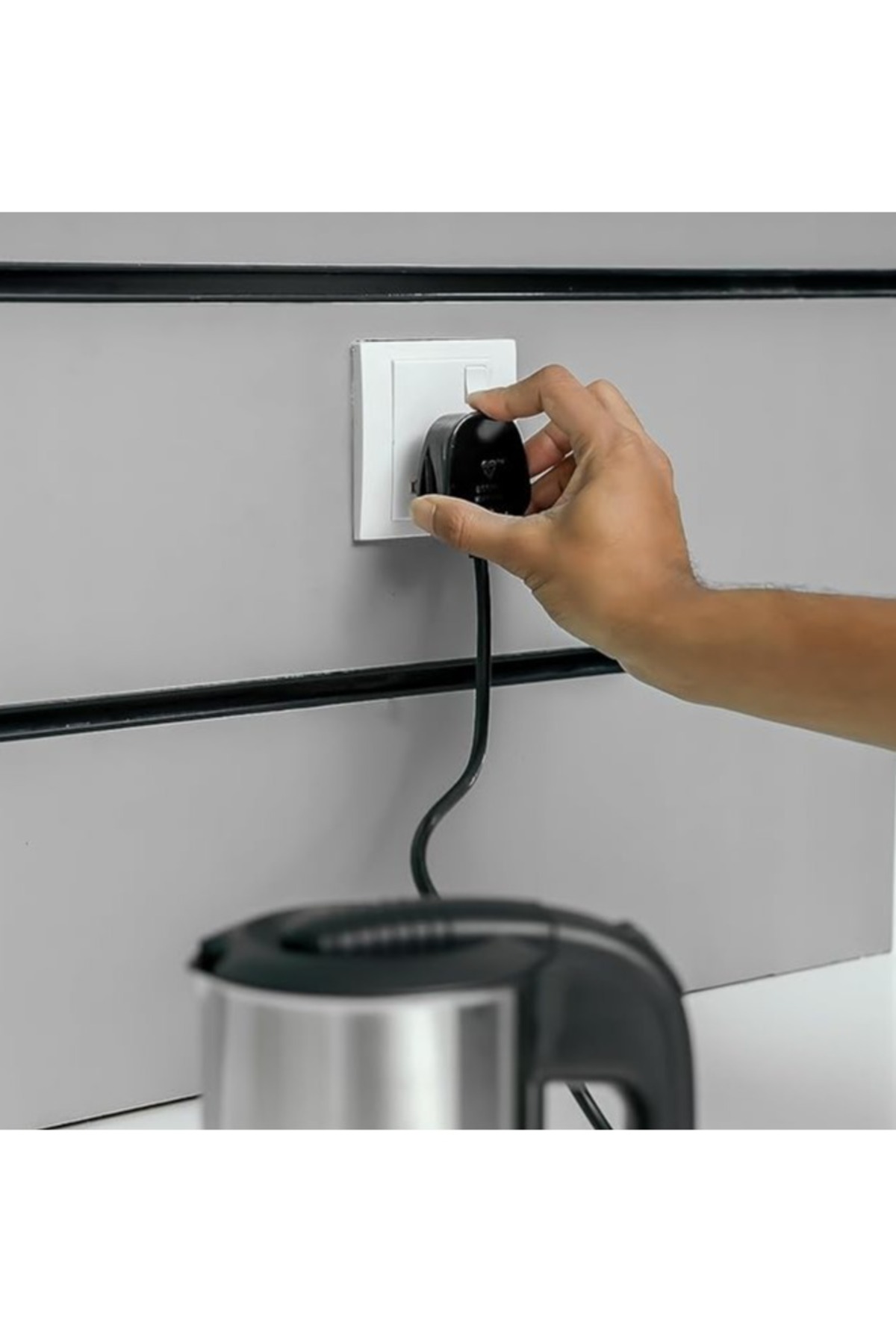 غلاية ماء كهربائية صغيرة محمولة للسفر والرحلات، سخان مياه كهربائي فوري بسعة 500 مل وقوة 600 وات