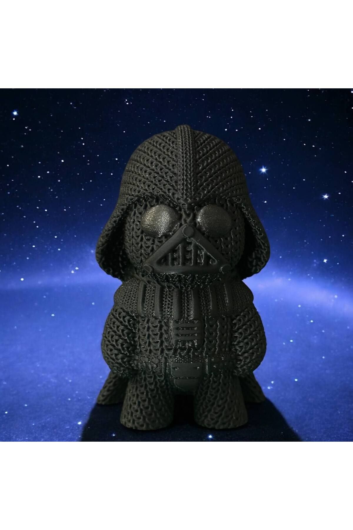 D&Y GAUDERY Knitted Örgü Desenli Star Wars Darth Vader Mini Figür 10 CM