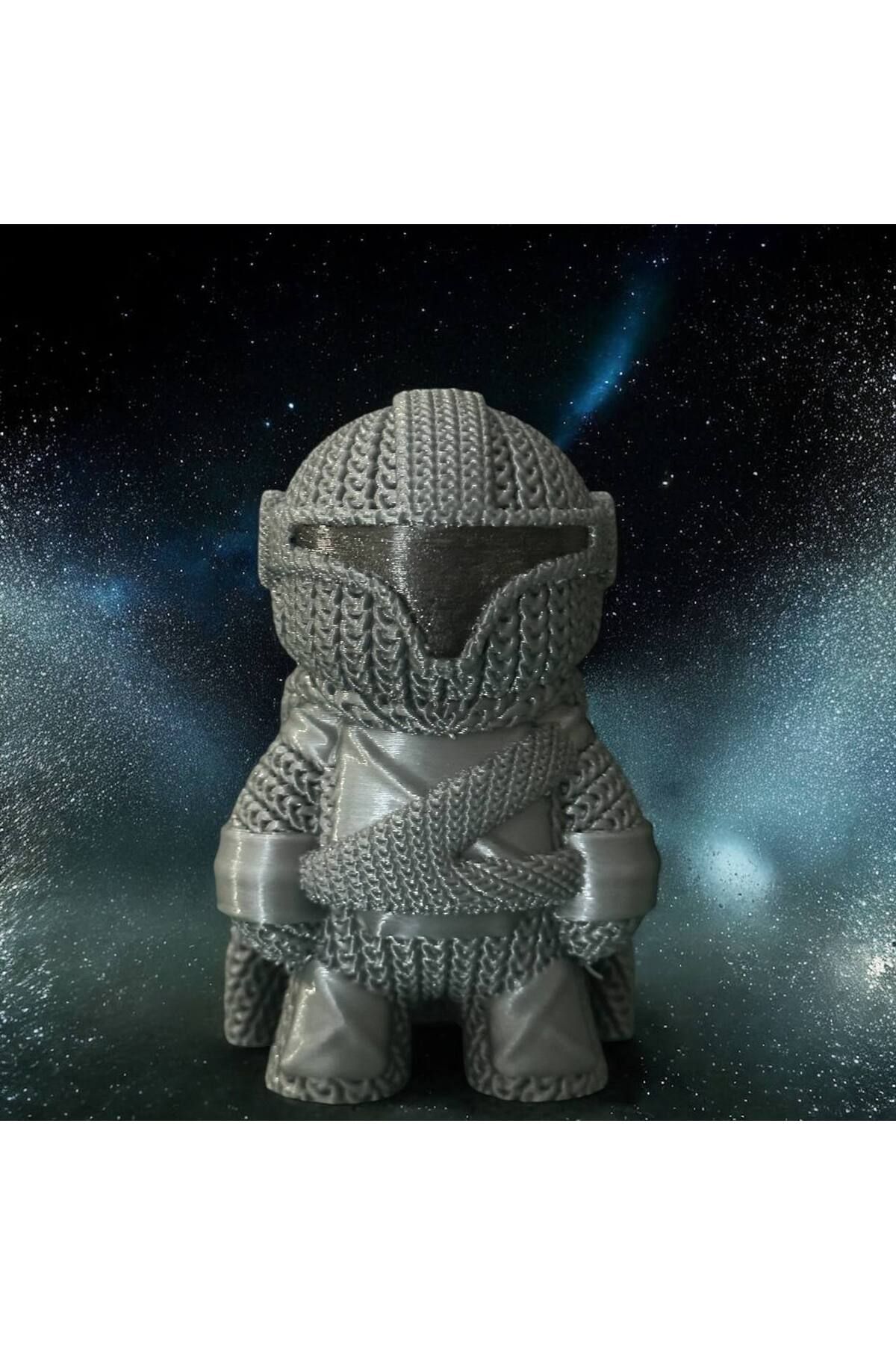 D&Y GAUDERY Knitted Örgü Desenli Star Wars Mandalorian Mini Figür 10 CM