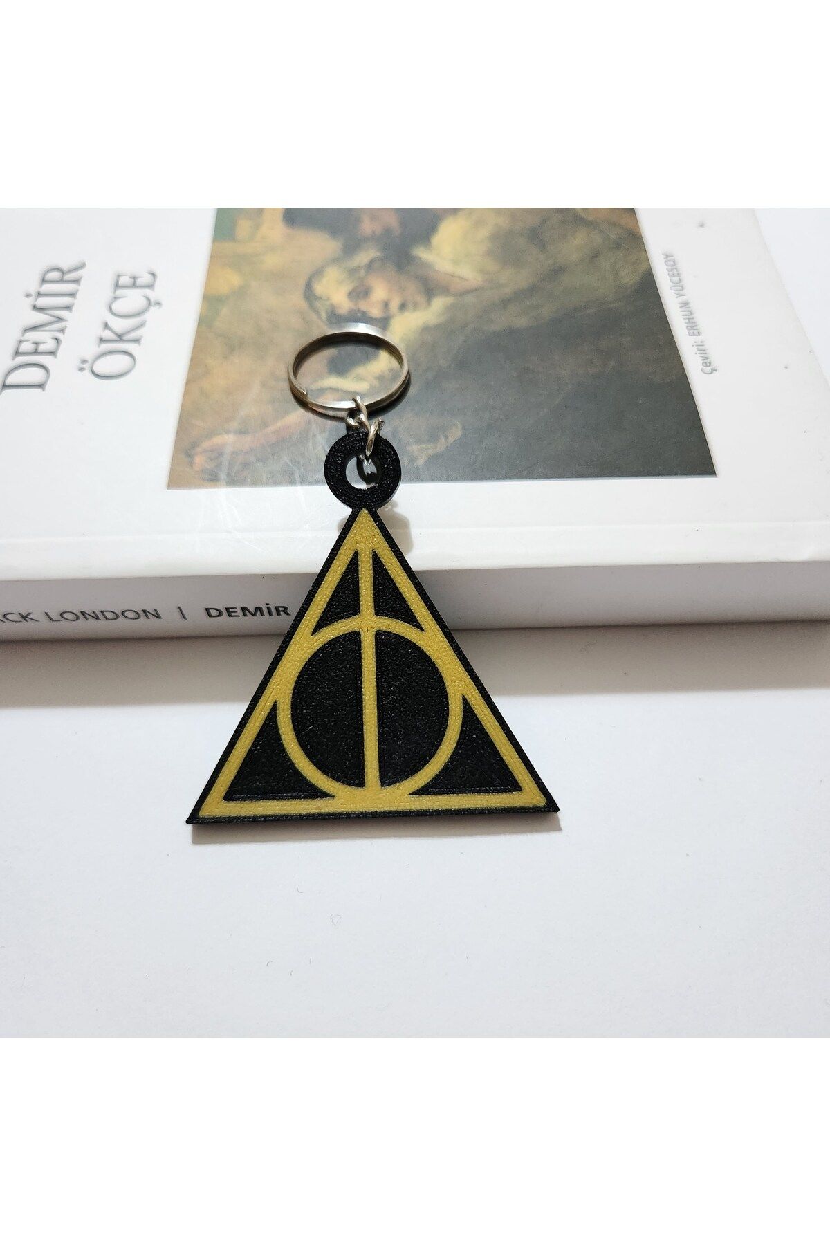 Home HARRY POTTER ÖLÜM YADİGARLARI TEMALI ANAHTARLIK