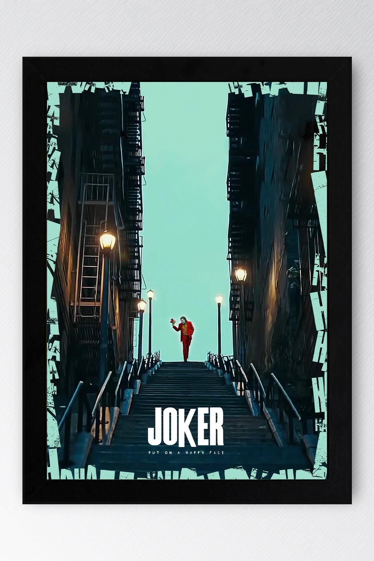 Saturn Joker Çerçeveli Tablo - Film Posteri Tablo