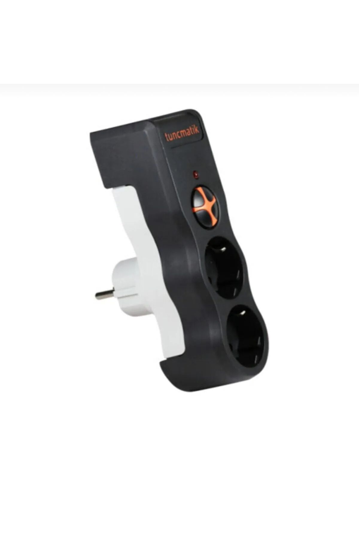 Tunçmatik-Black Double Current Protected Socket 1