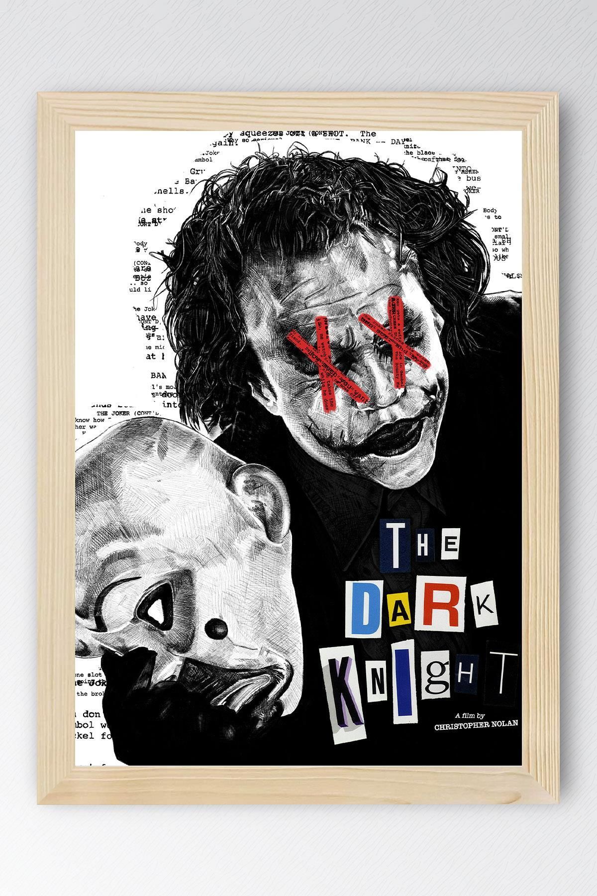 Saturn Joker The Dark Knigth Çerçeveli Tablo - Film Posteri Tablo