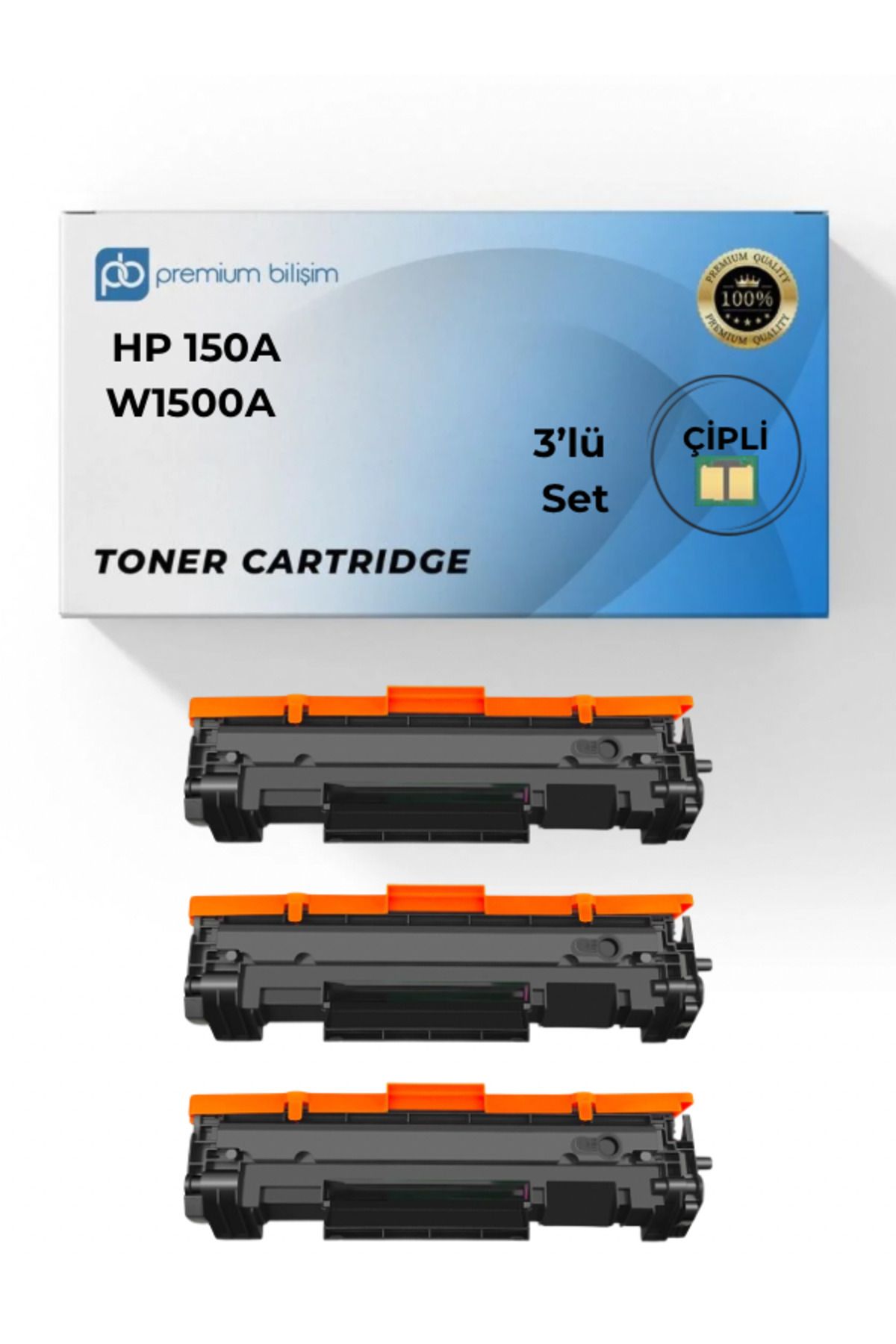 HP Laserjet M111we M111a M111w MFP M141a M141w M141we Muadil Toner 3 Adet