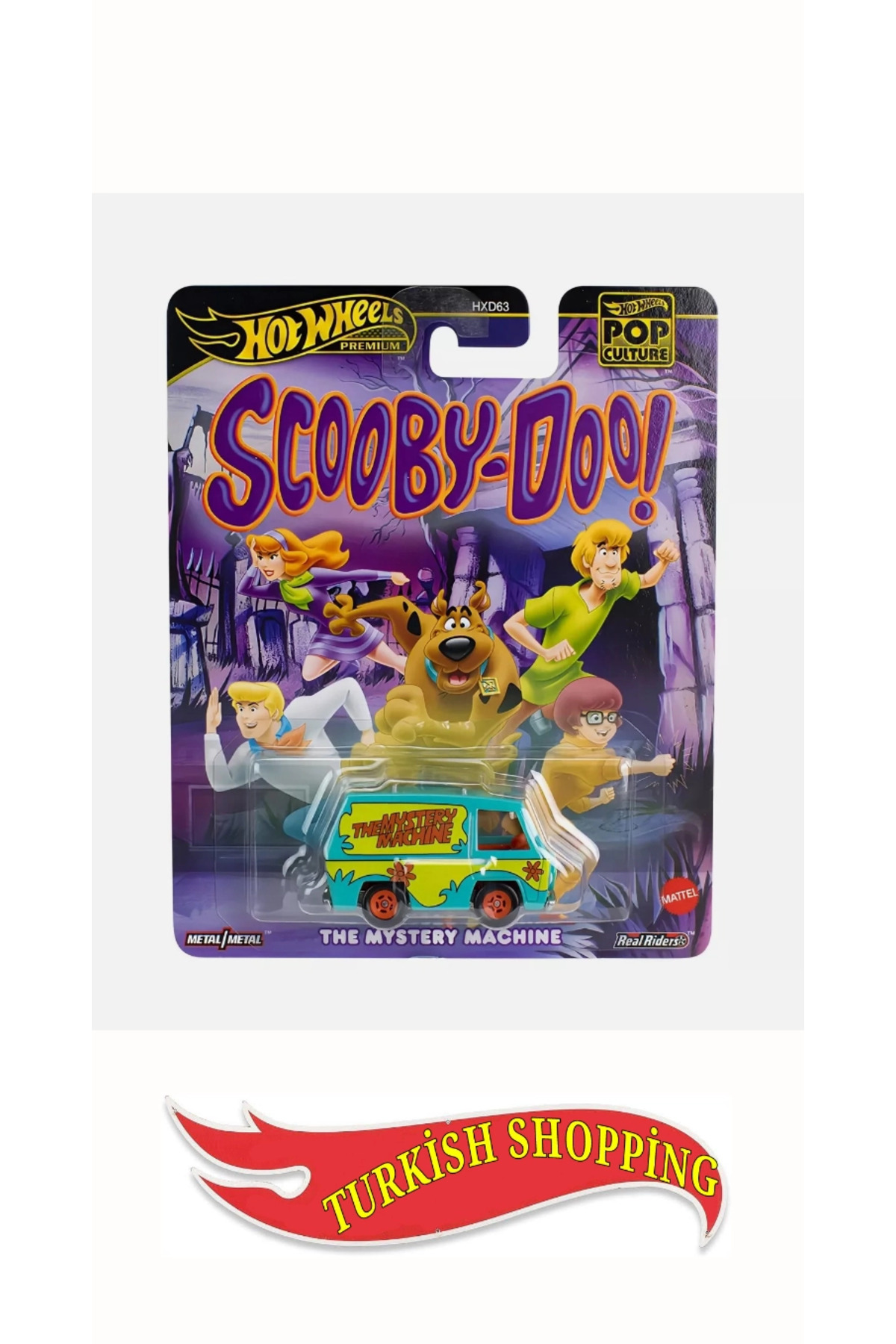 HOT WHEELS Premium Pop Culture Scooby-Doo! The Mystery Machine 1