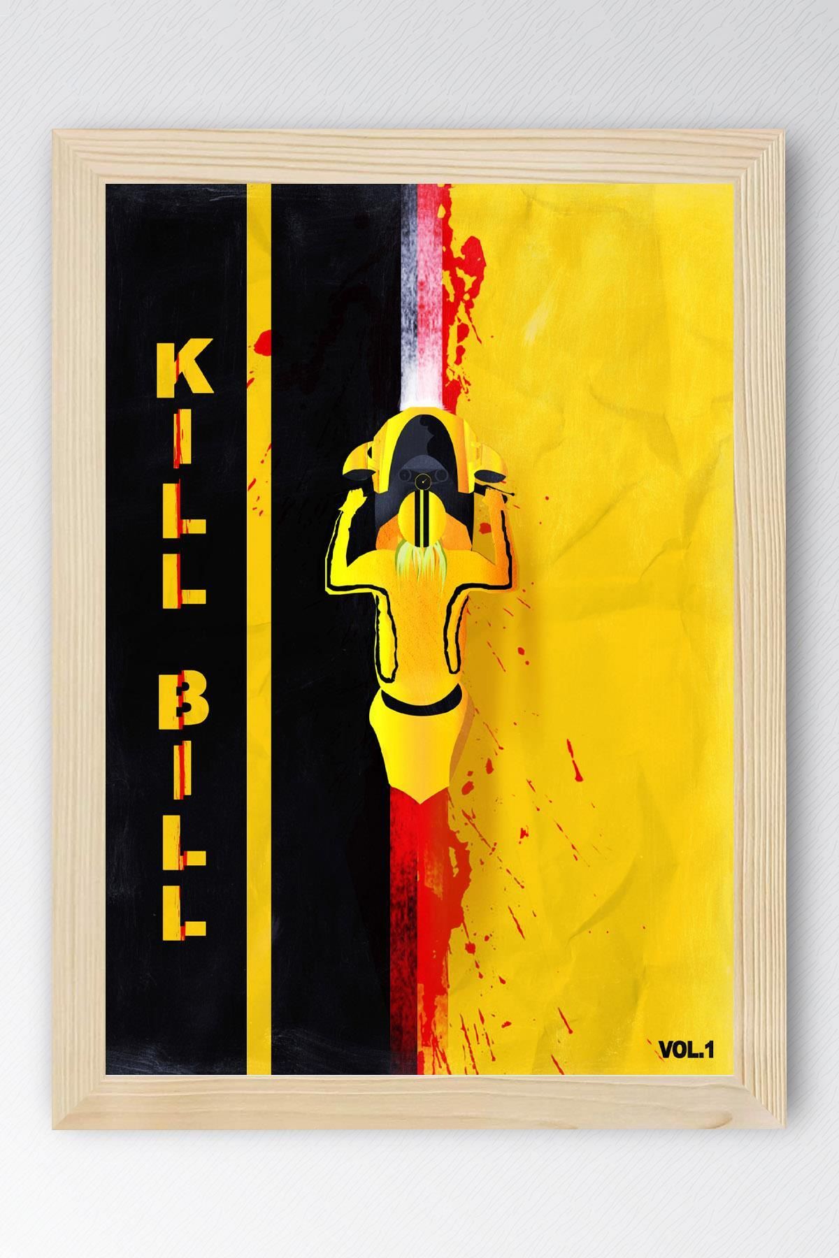 Saturn Kill Bill Çerçeveli Tablo - Film Posteri Tablo