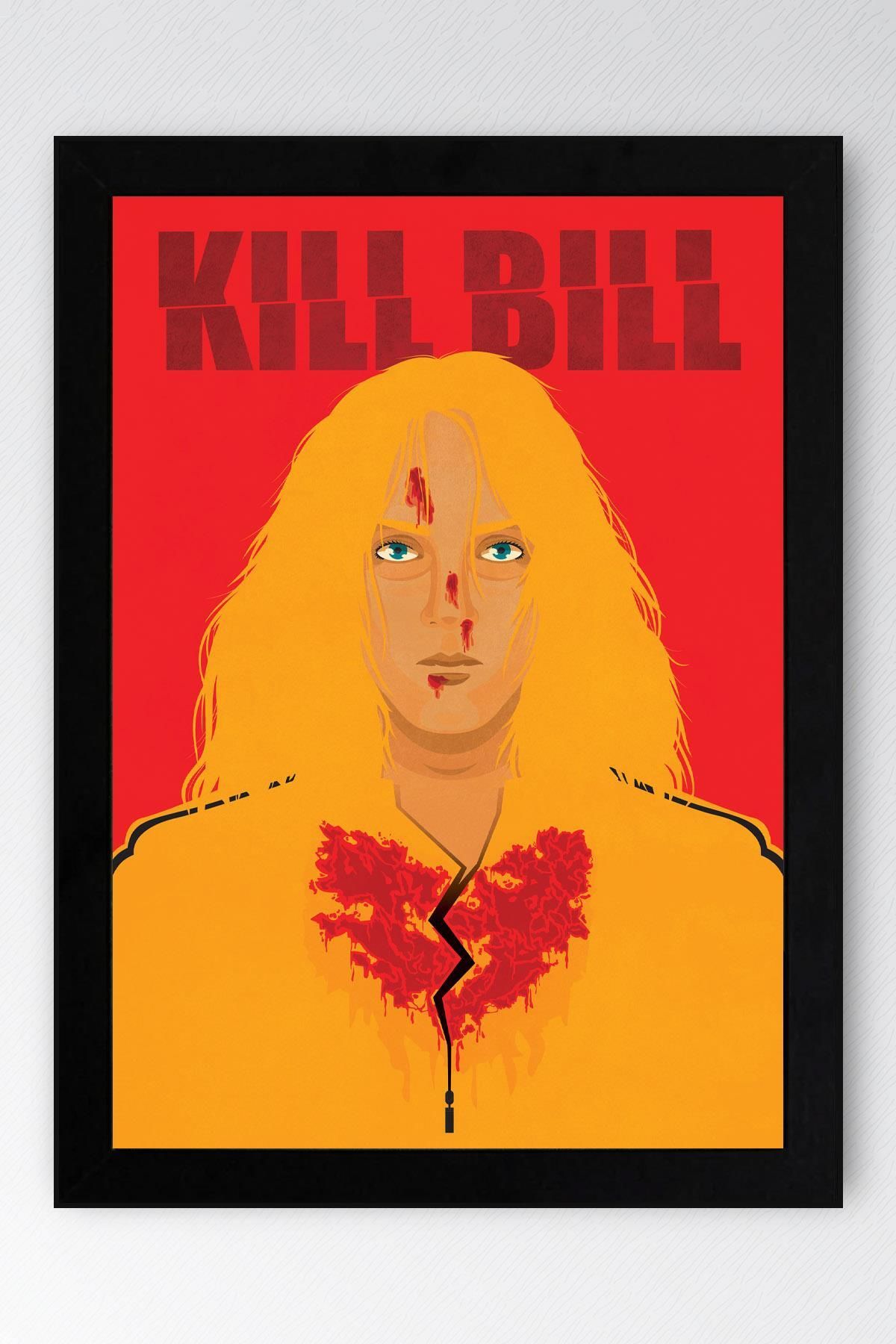 Saturn Kill Bill Çerçeveli Tablo - Film Posteri Tablo