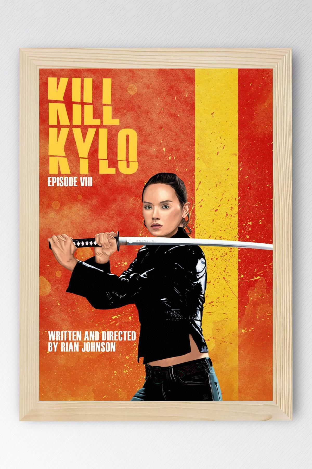 Saturn Kill Bill Çerçeveli Tablo - Film Posteri Tablo