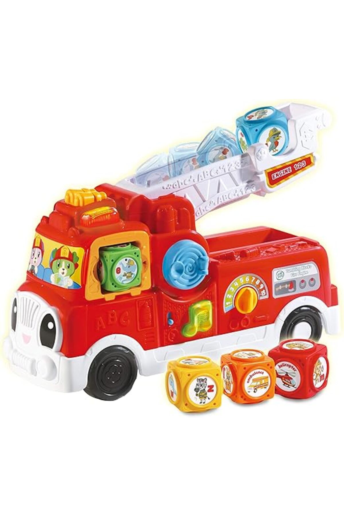 بلوک‌های مرتب‌کننده به شکل ماشین آتش‌نشانی 80-608303