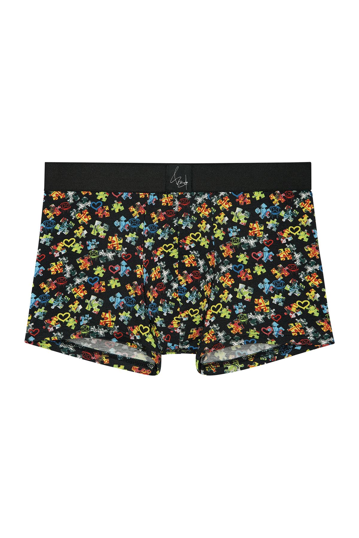 HOM-Retro Pants Puzzled Love Boxer Retro-Boxershorts Retro-Shorts Unterhose 4