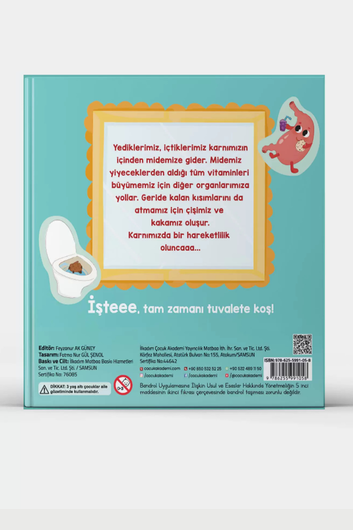 Çocuk Akademi Cırt Cırt Vakti 9-16 Ay Kız Bebek Kitabı ve Tuvalete Gidiyorum Cırt Cırtlı Etkinlik Kitabı fotoğrafı 5 (önizleme)