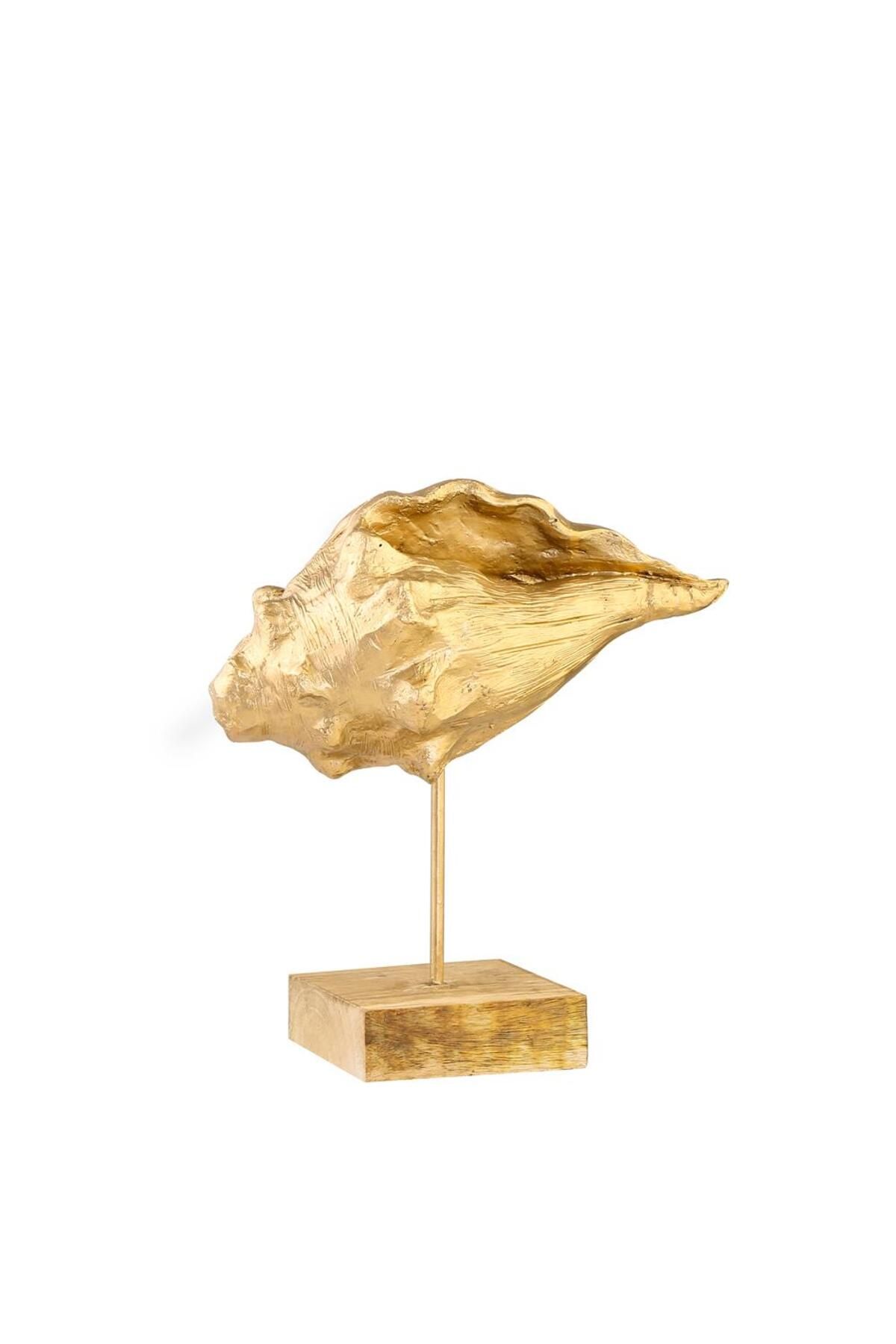 Vitale Gold İstiridye Biblo 13*24*26 cm