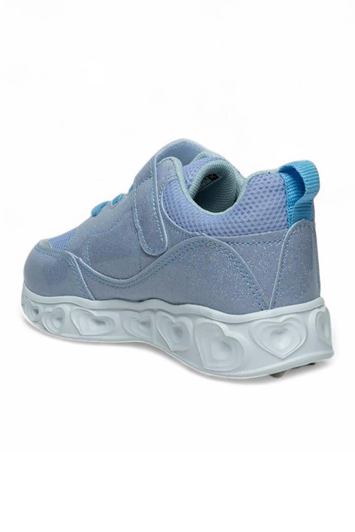 Celira-Ryx Turquoise Mesh Girls' Sports Shoes 3