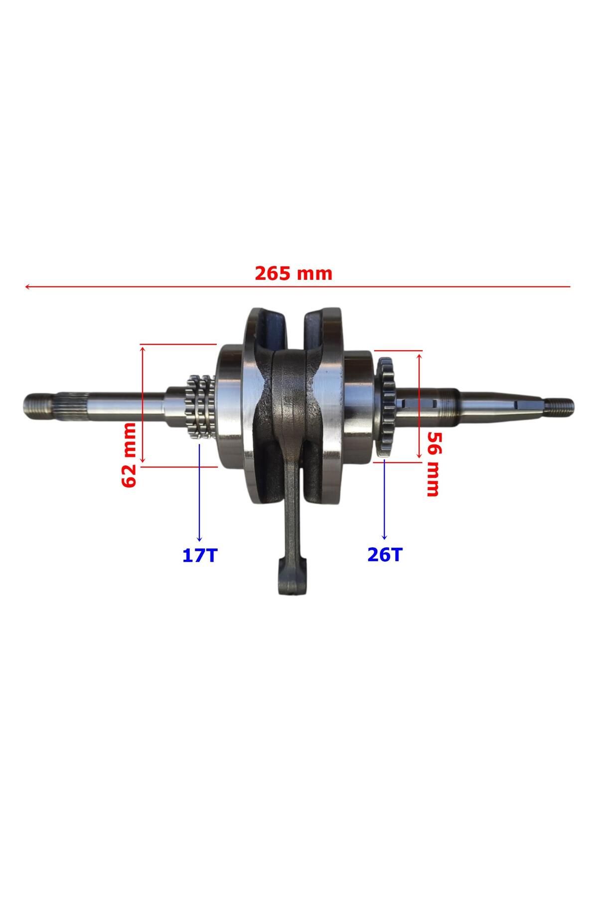 ÖZERDEM 7SU0118RKS-PRV RKS PRİVATE 125 KRANK KOMPLE