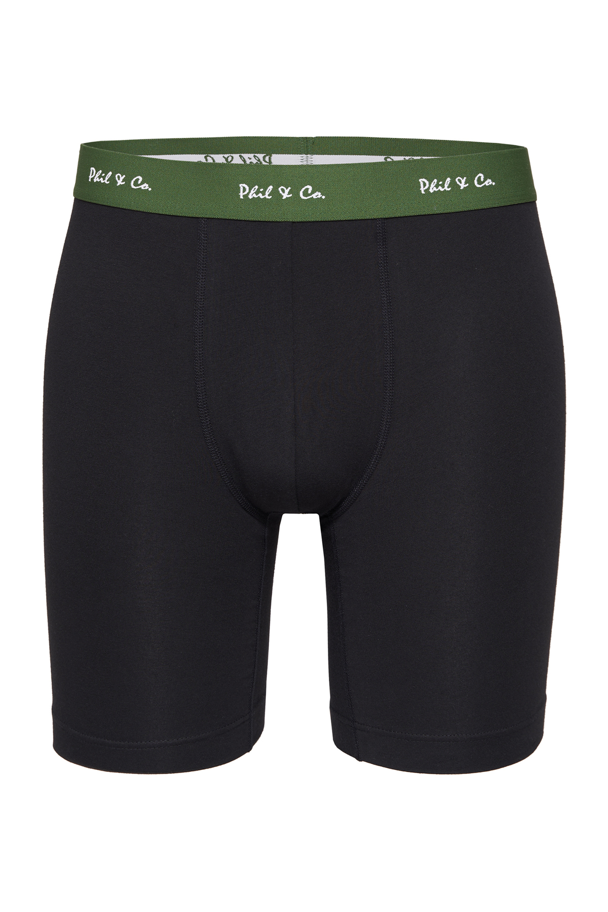 Phil & Co. Berlin Heren Retro Longboxer Set van 3 6 9 Lange Boxershorts Retroshorts Jersey Lange Pijpen Onderbroek Ondergoed Katoen Multipack Set Mannen, 9 stuks Blackblue, L