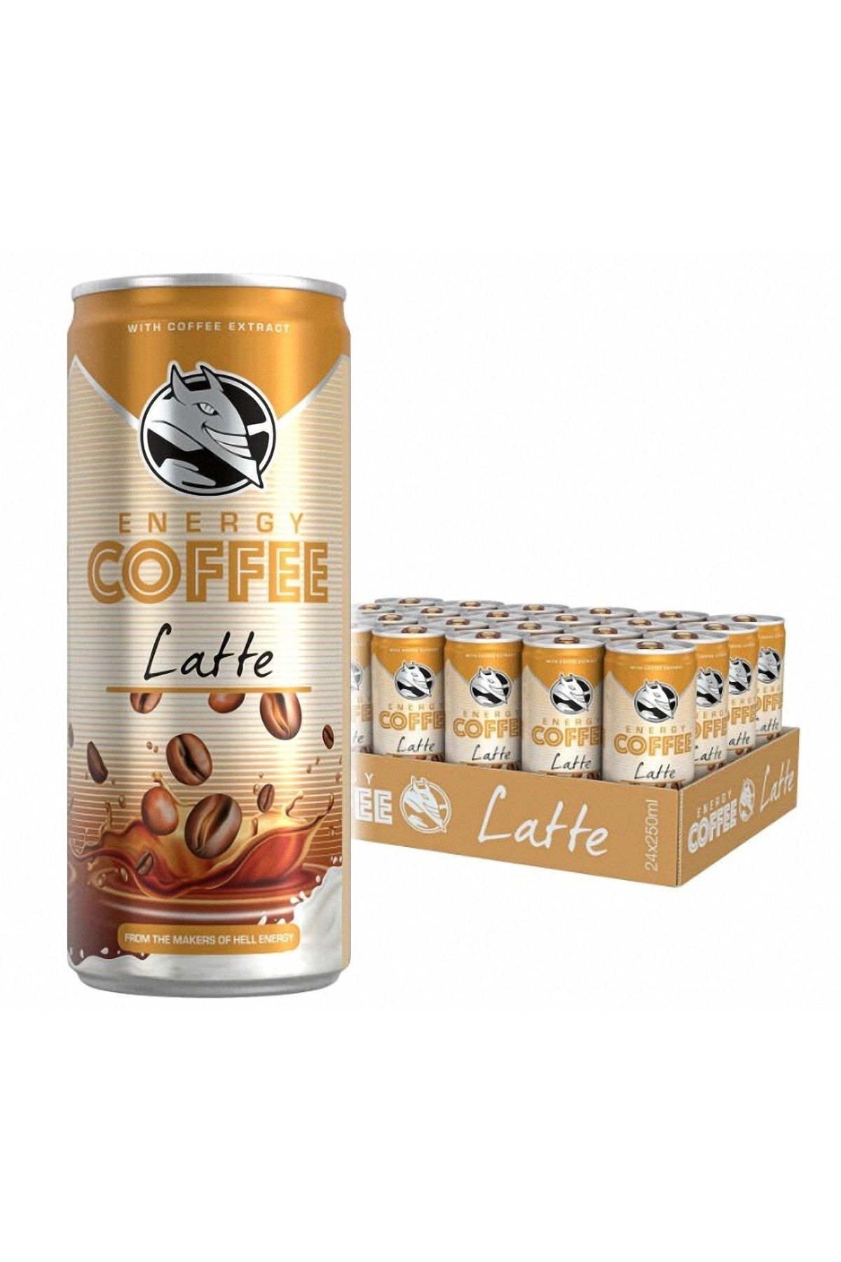 Hell Energy Drink Hell Ice Coffee LATTE AROMALI 24 lü paket