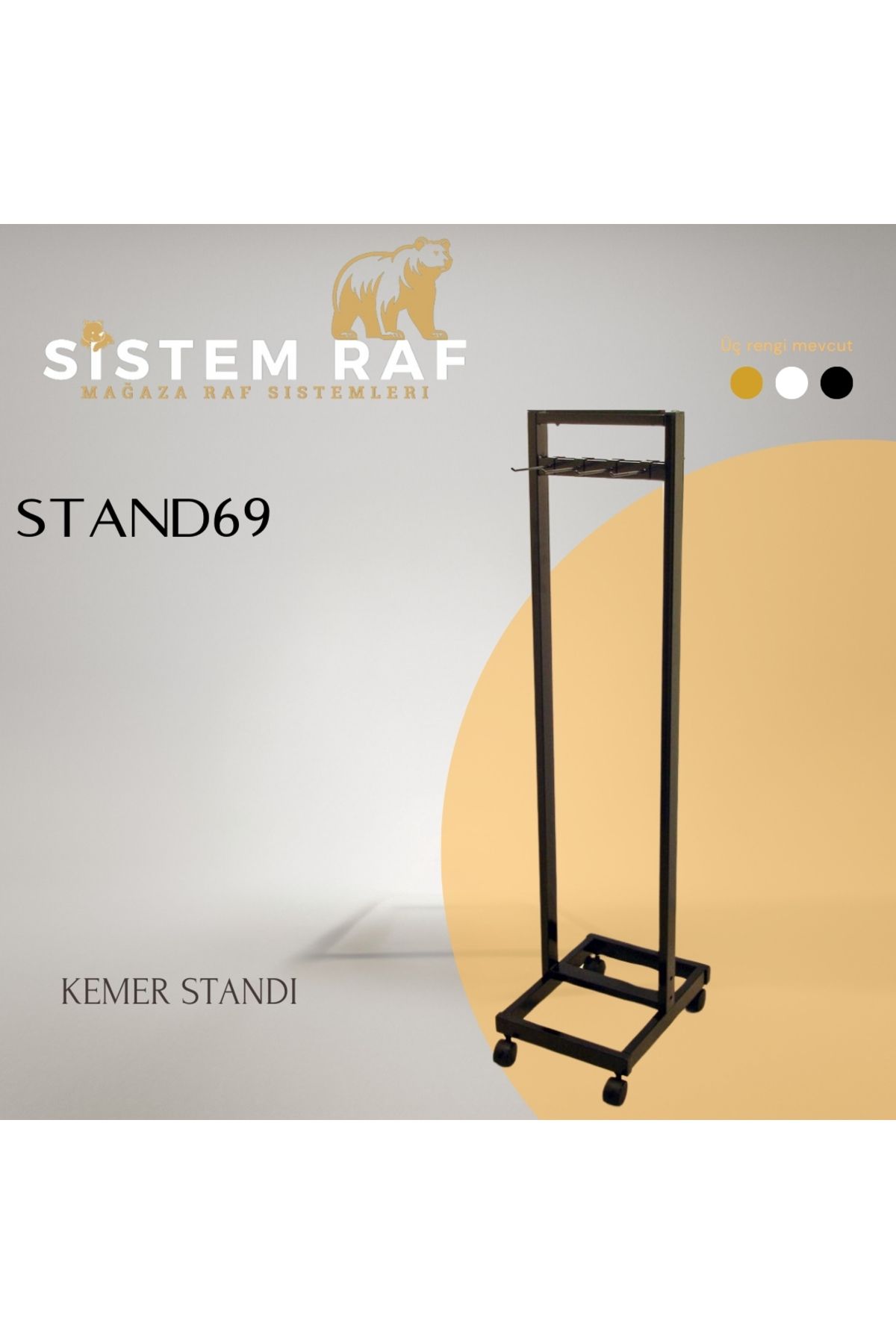 sistem raf Kemer Standı - Kemer Askılığı