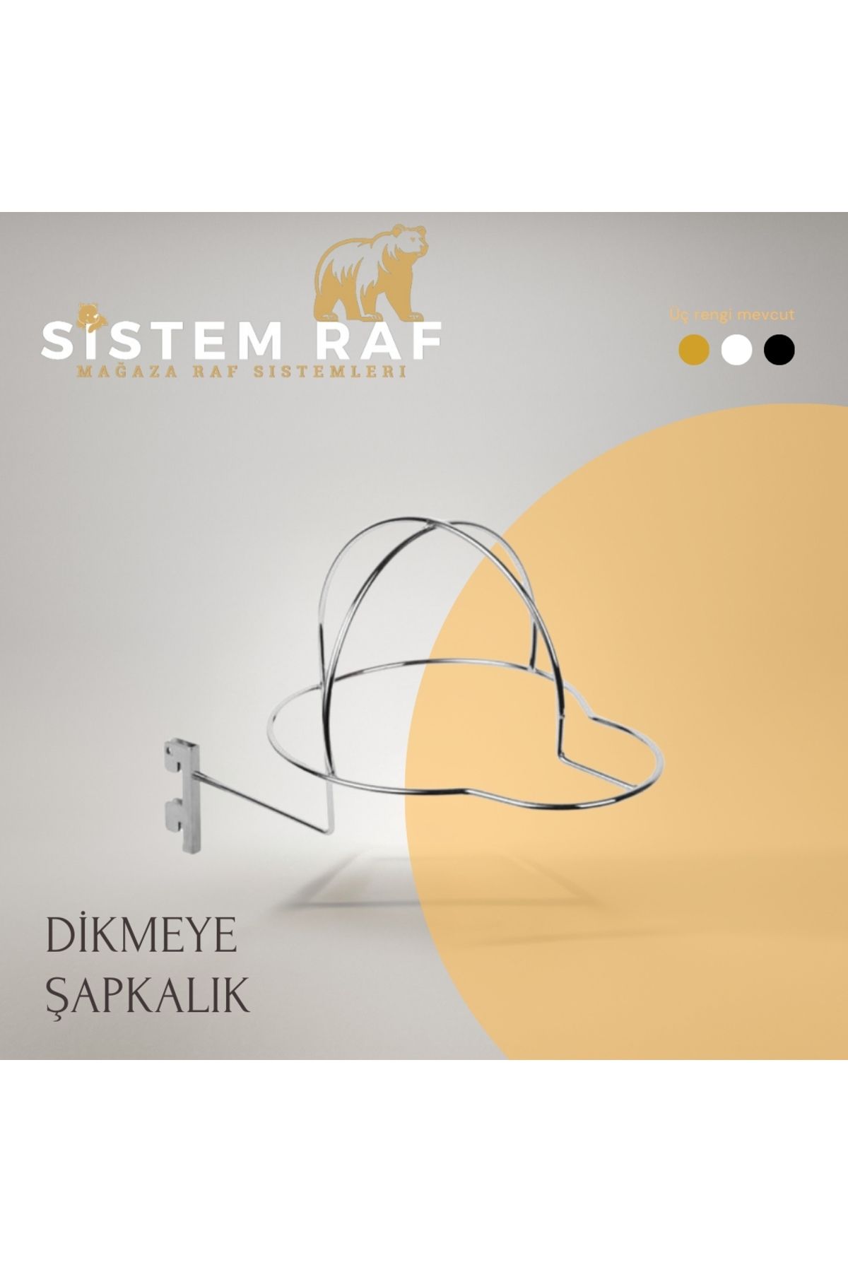 sistem raf Dikmeye Uyumlu Şapkalık