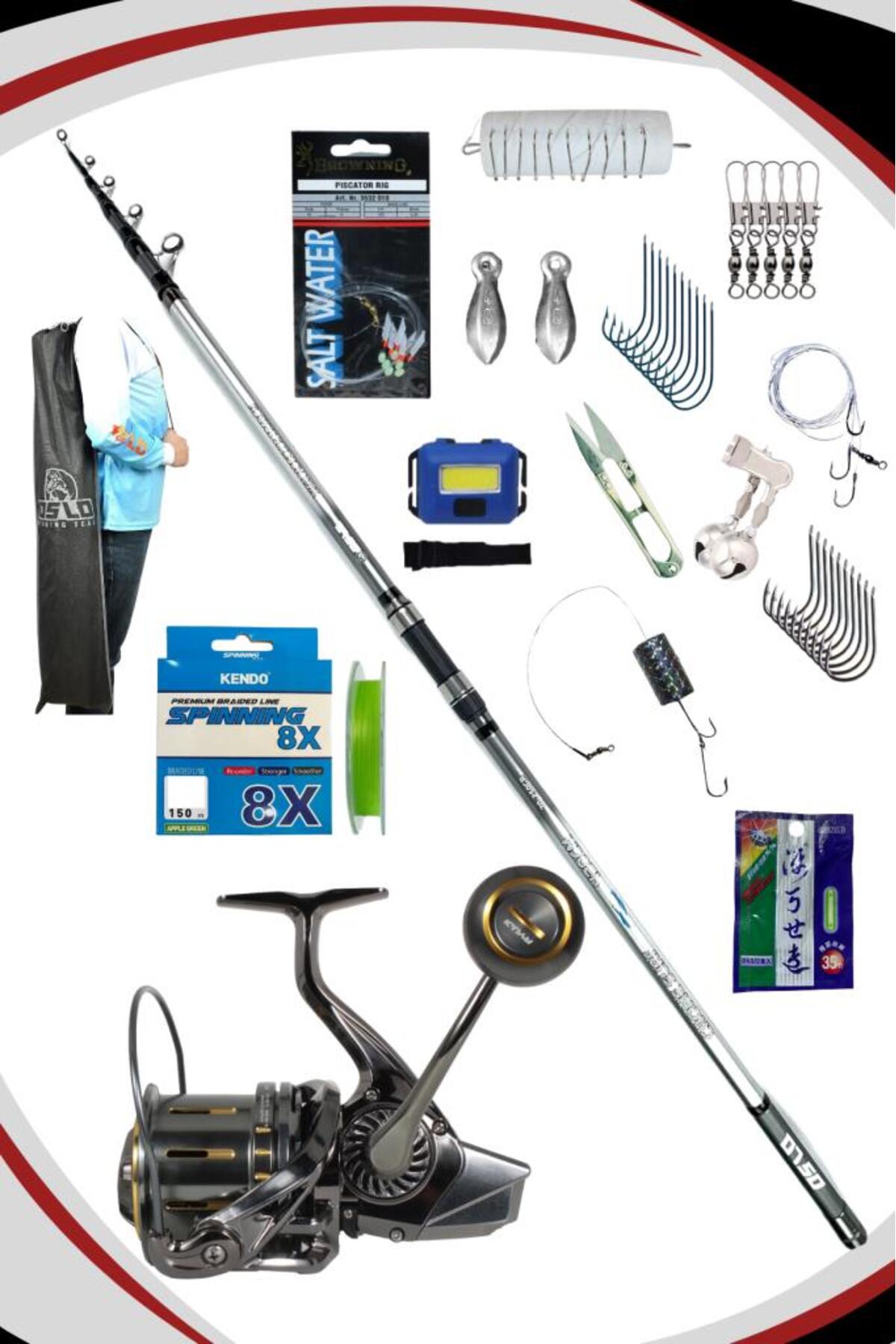 Oslo Crome Surf 420cm 70-250gr Ryuji Momentum 10000 Silver UV 8X